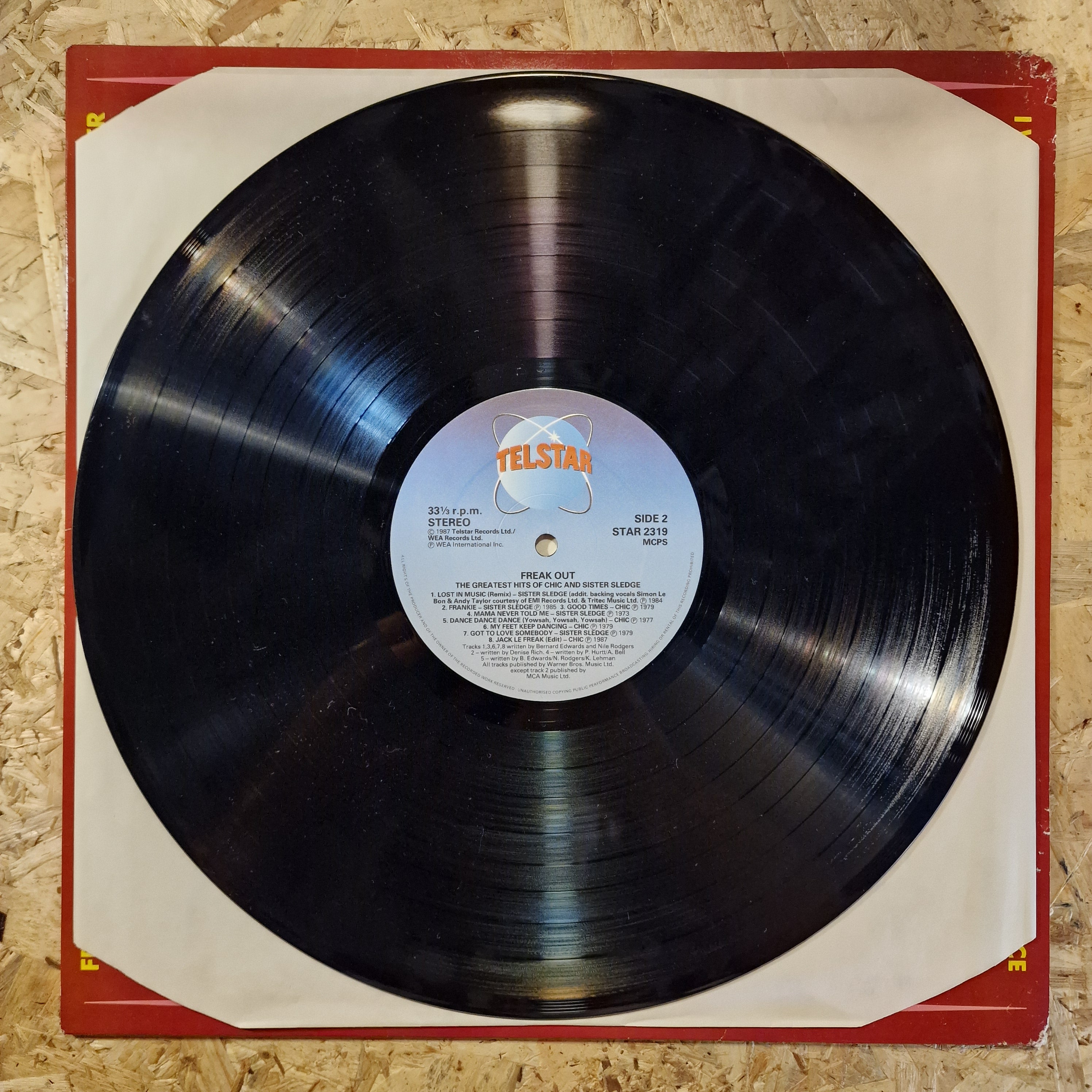 Chic And Sister Sledge – Freak Out - The Greatest Hits Of Chic And Sister Sledge