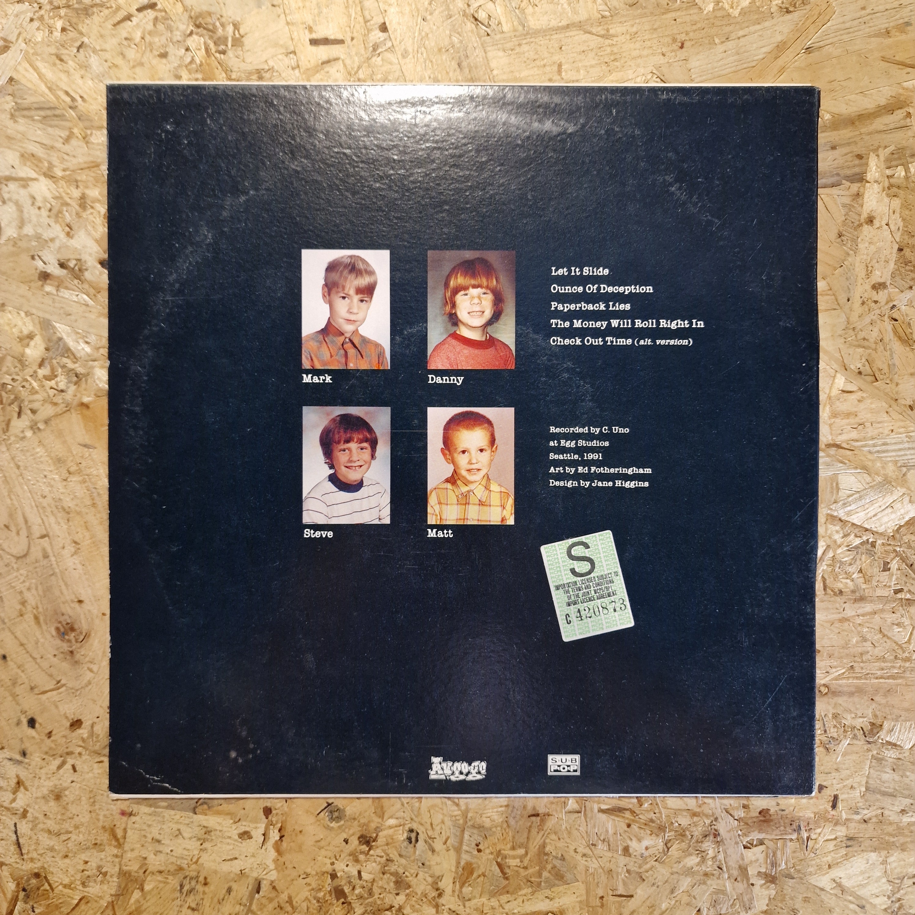 Mudhoney – Let It Slide 10" EP