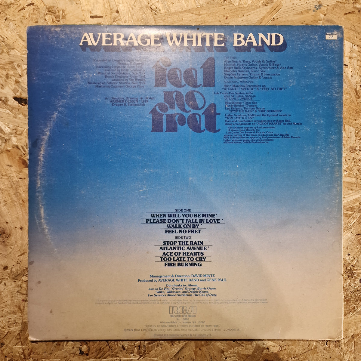 Average White Band – Feel No Fret