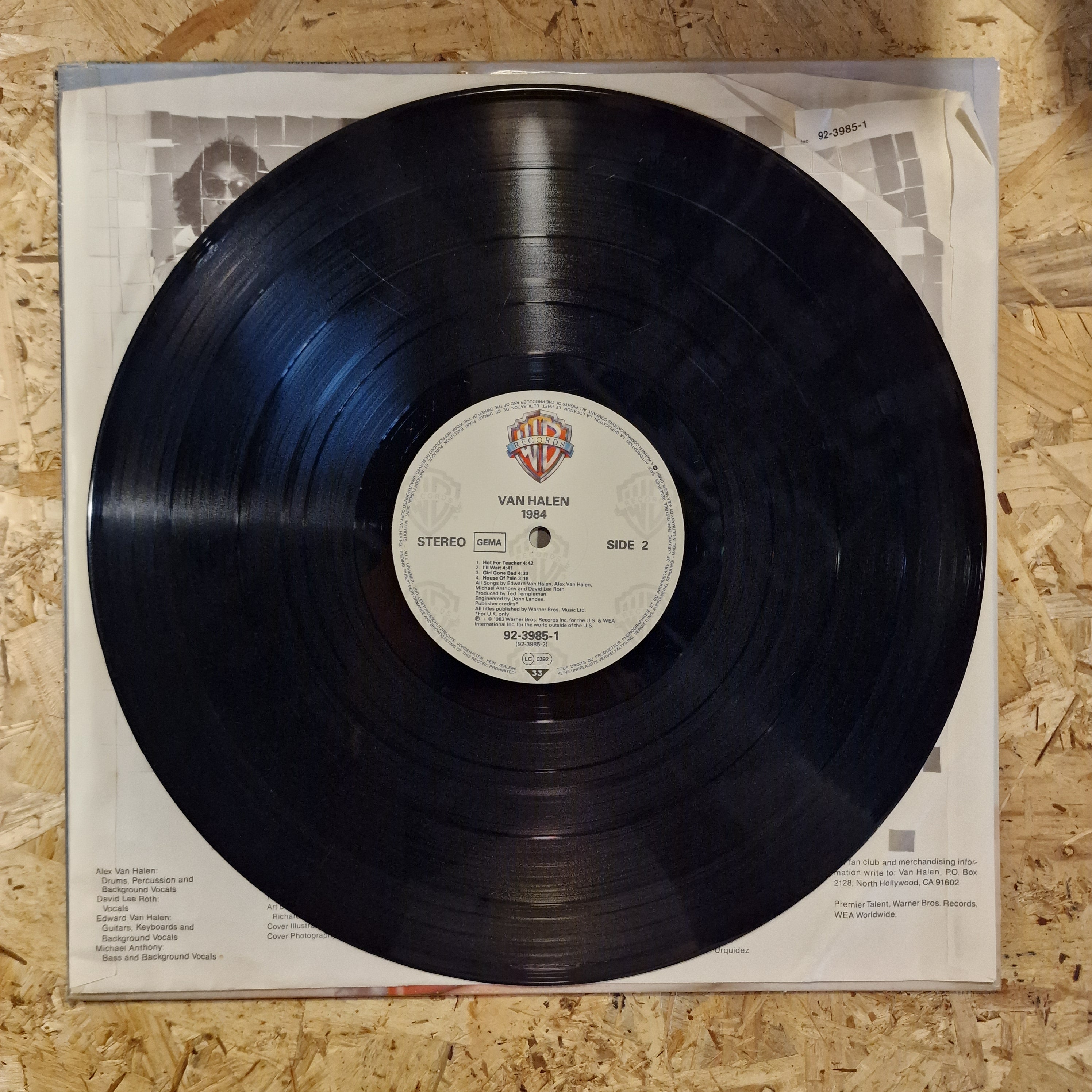 Van Halen – 1984 German Press