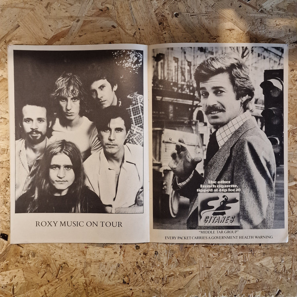 Roxy Music - Siren Tour Programme (1975)