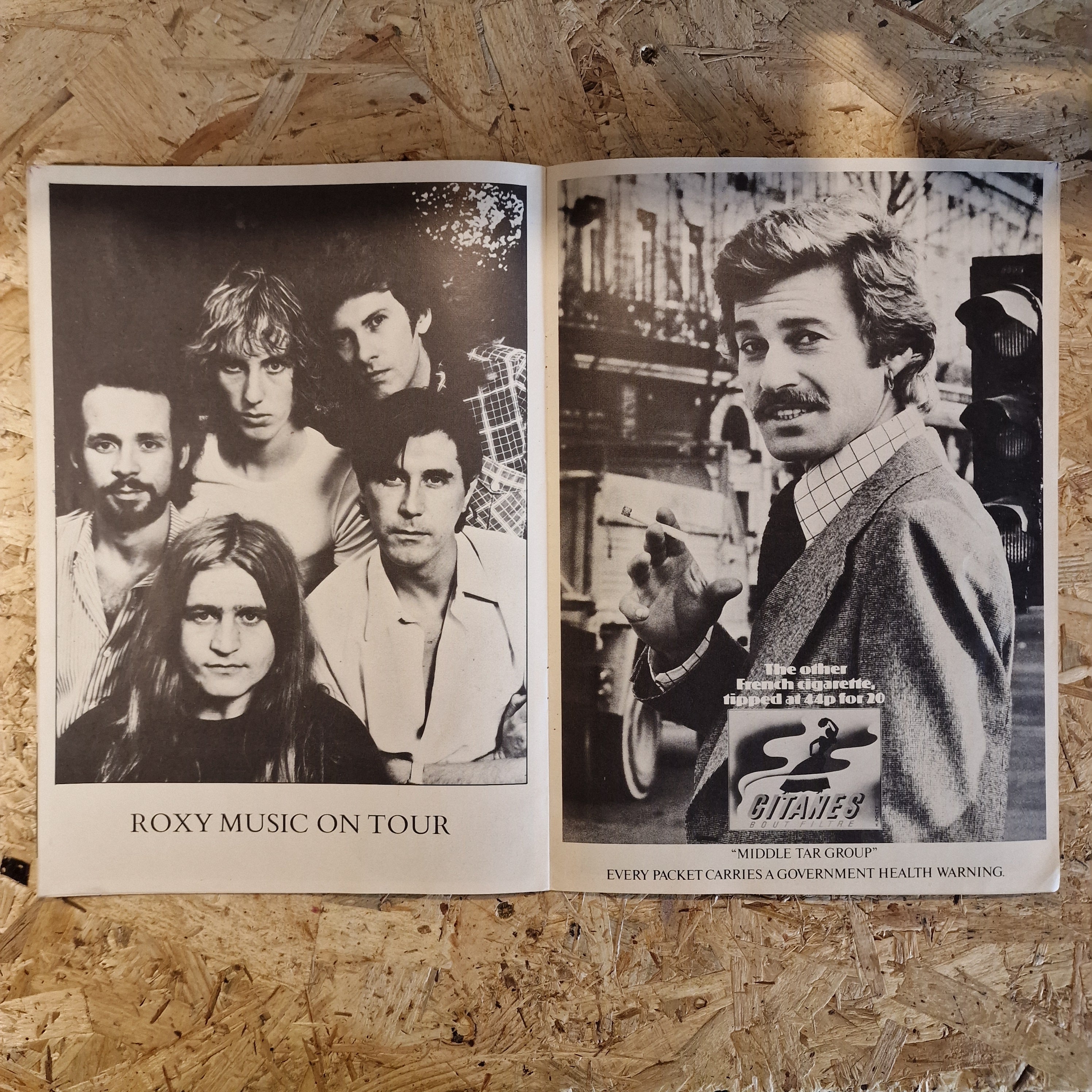 Roxy Music - Siren Tour Programme (1975)