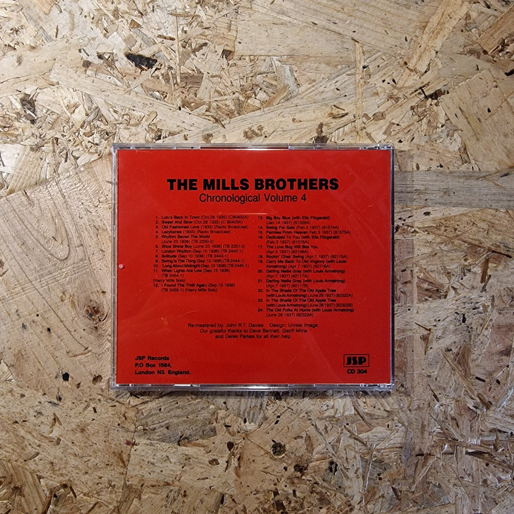 The Mills Brothers – The 1930's Recordings Remastered And In Chronological Order