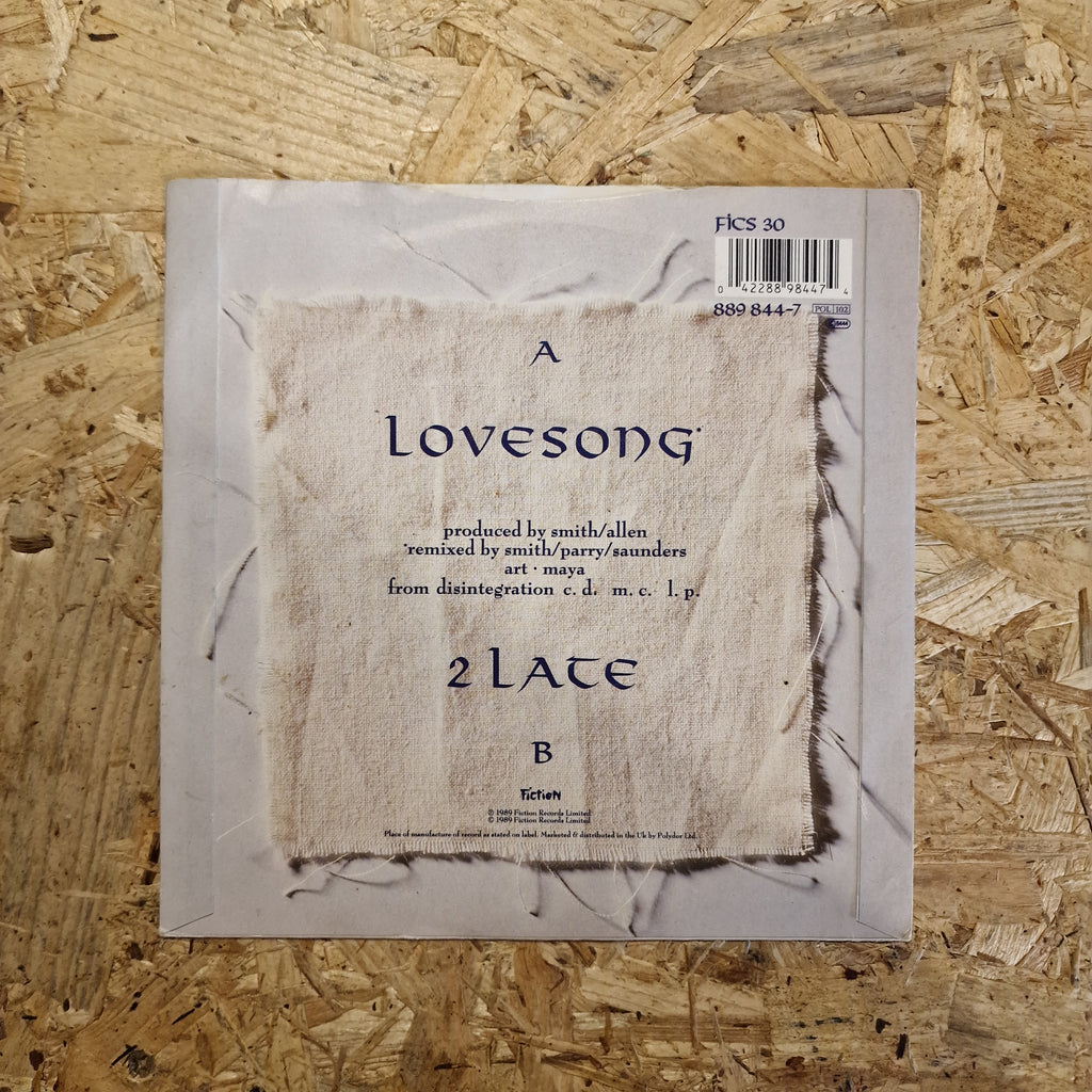 The Cure ‎– Lovesong