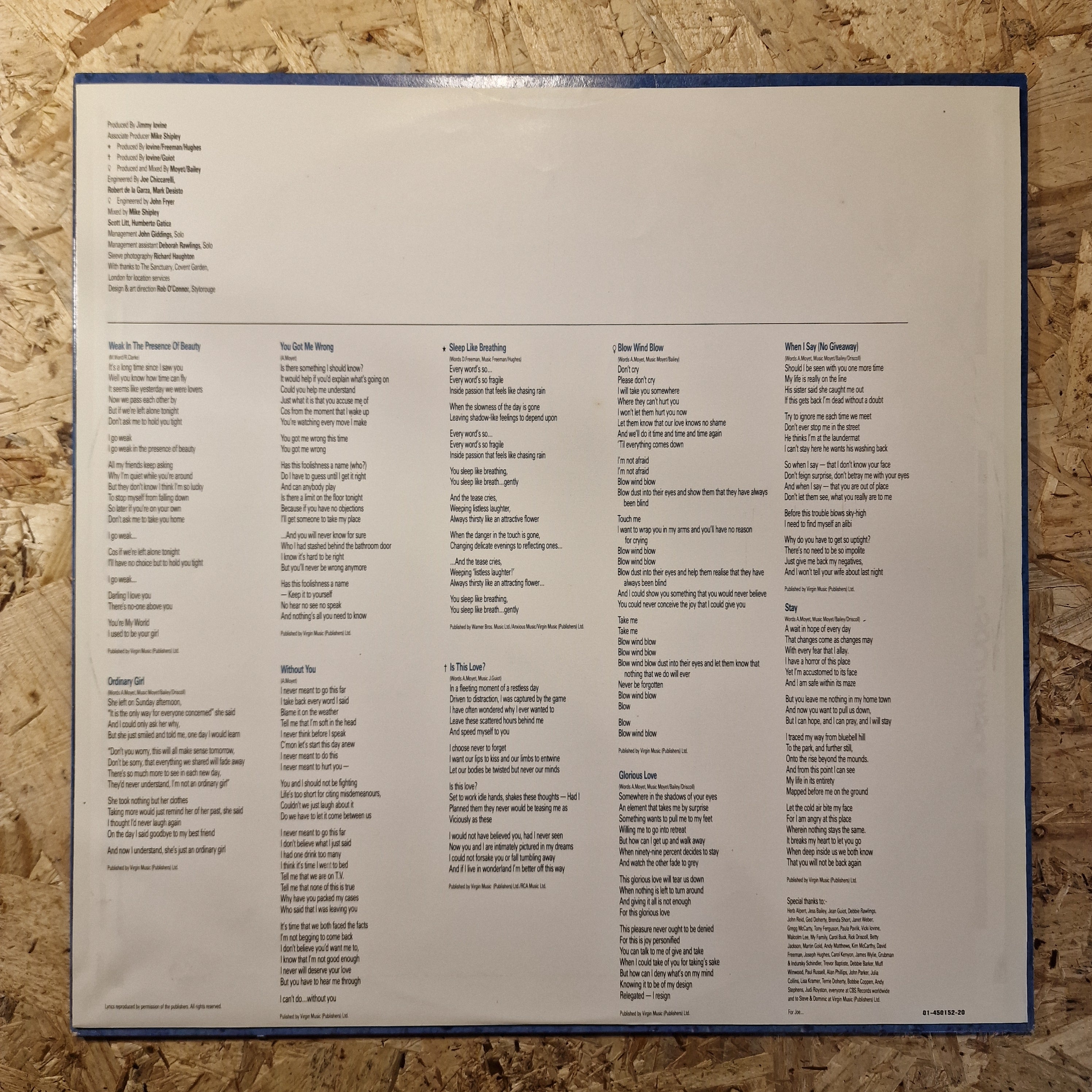 Alison Moyet – Raindancing