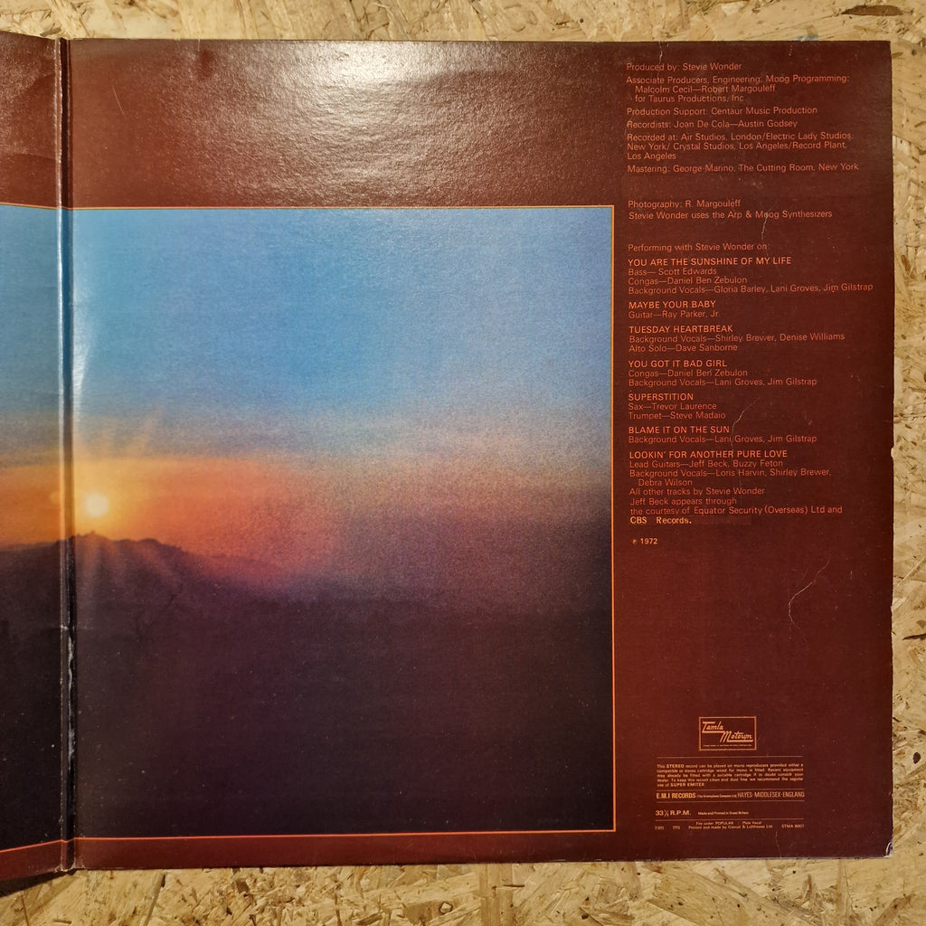 Stevie Wonder – Talking Book