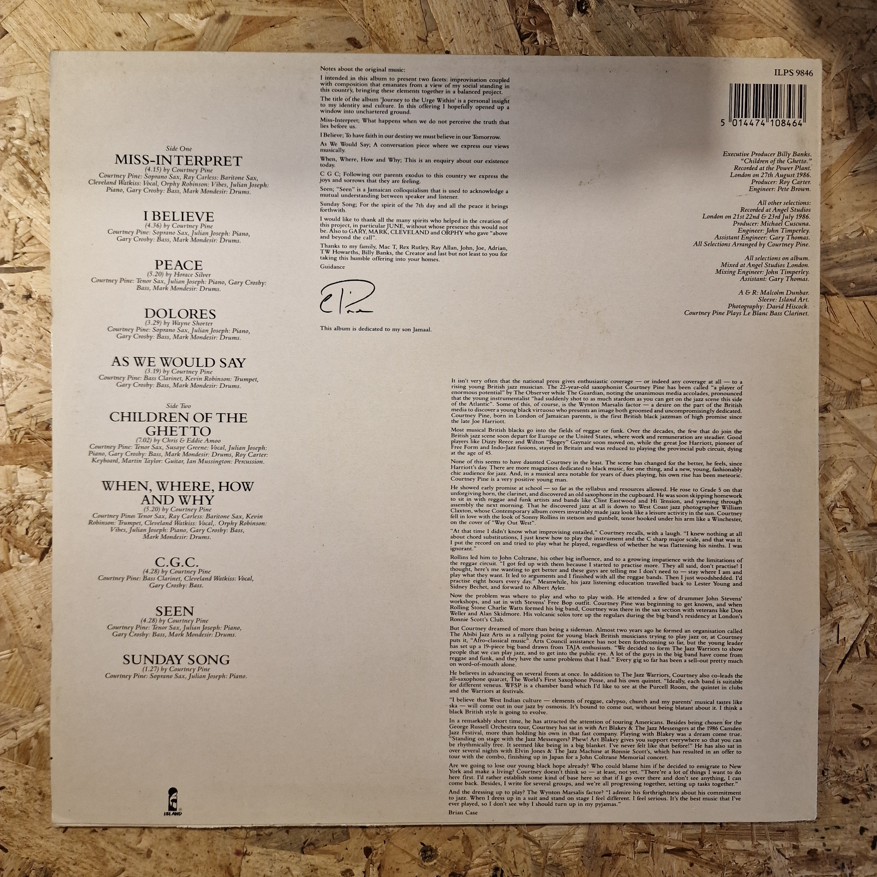 Courtney Pine – Journey To The Urge Within