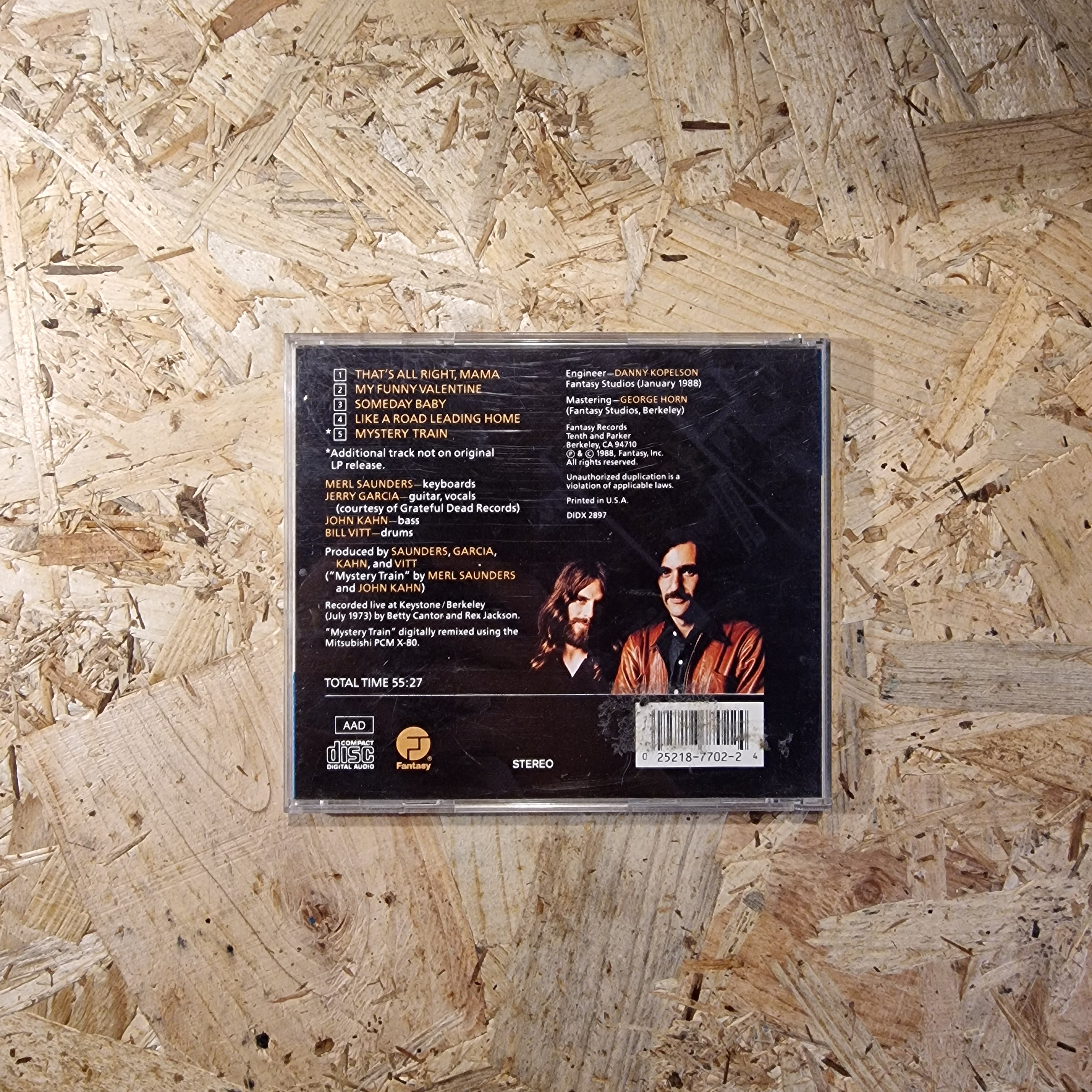 Merl Saunders, Jerry Garcia, John Kahn, Bill Vitt – Live At Keystone - Volume II