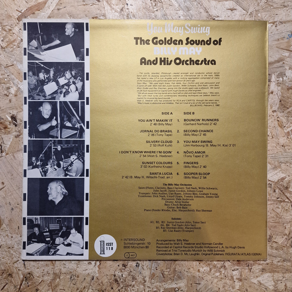 Billy May And His Orchestra – You May Swing - The Golden Sound Of Billy May And His Orchestra