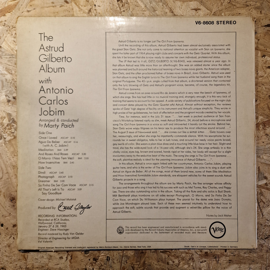 Astrud Gilberto – The Astrud Gilberto Album