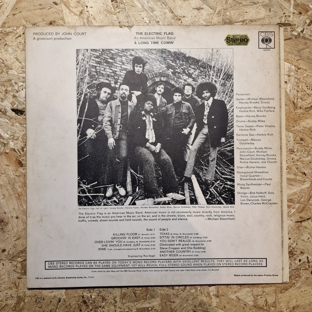 The Electric Flag ‎– A Long Time Comin'