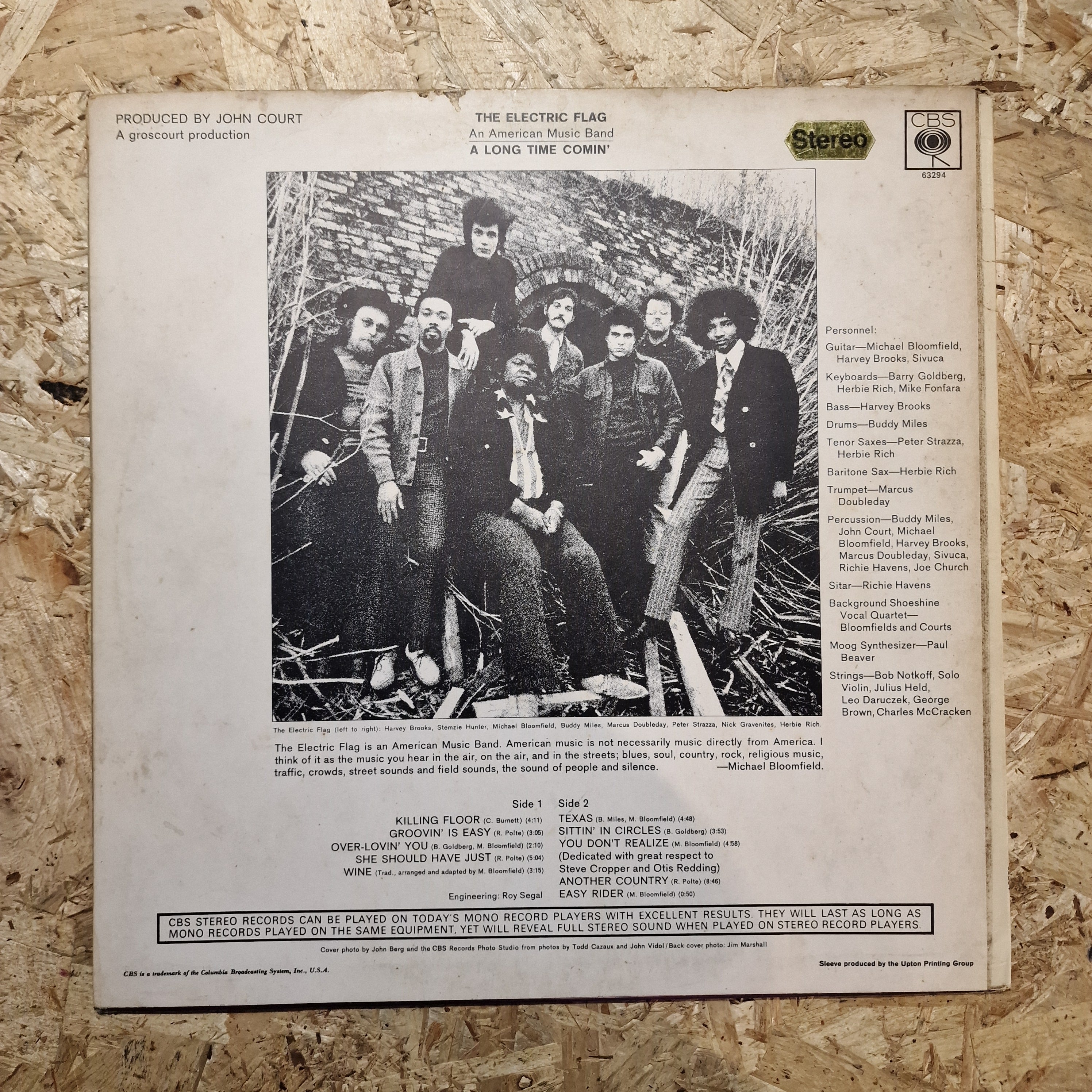 The Electric Flag ‎– A Long Time Comin'