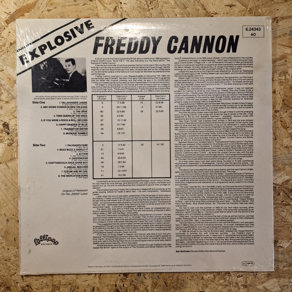 Freddy Cannon – The Explosive Freddy Cannon
