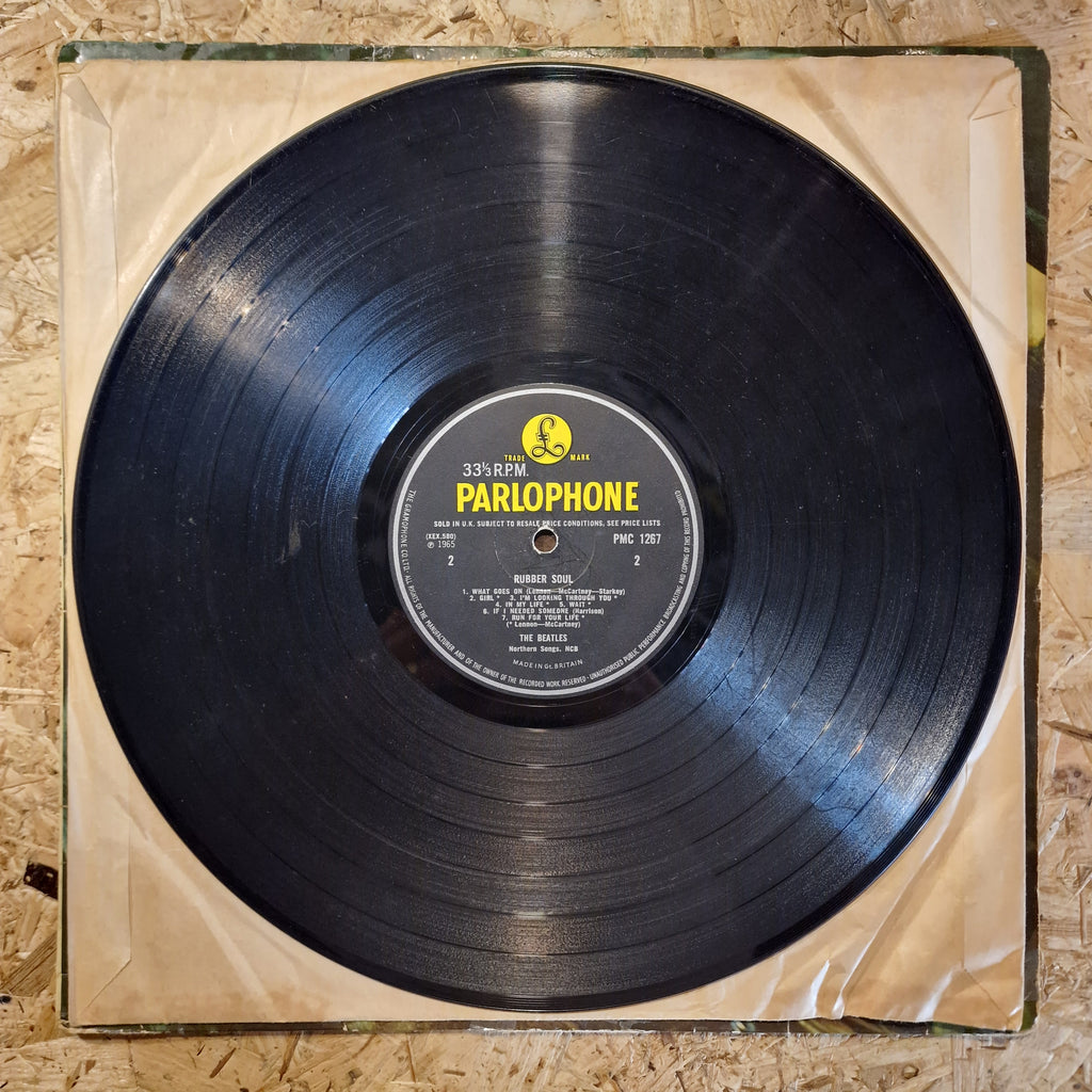 The Beatles ‎– Rubber Soul 2nd UK Press