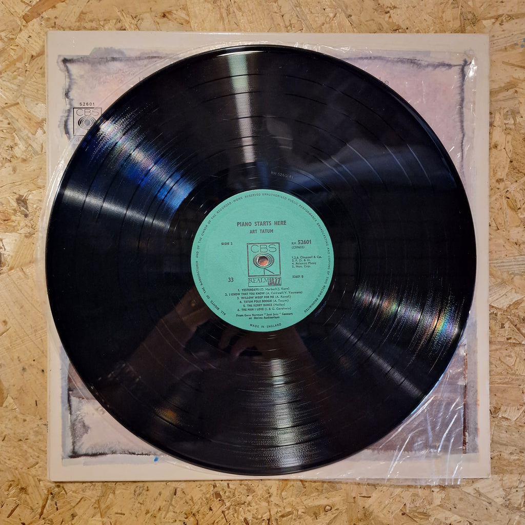 Art Tatum – Piano Starts Here