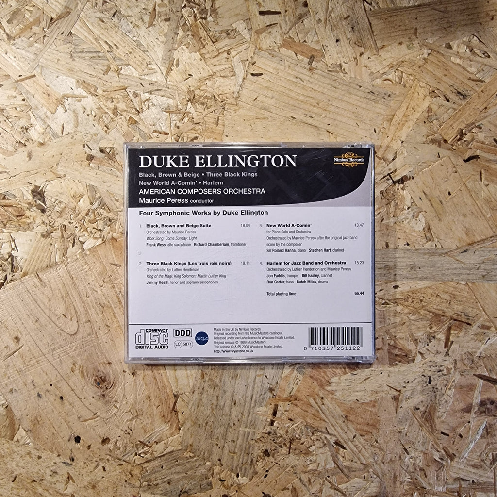 American Composers Orchestra, Maurice Peress – Four Symphonic Works By Duke Ellington