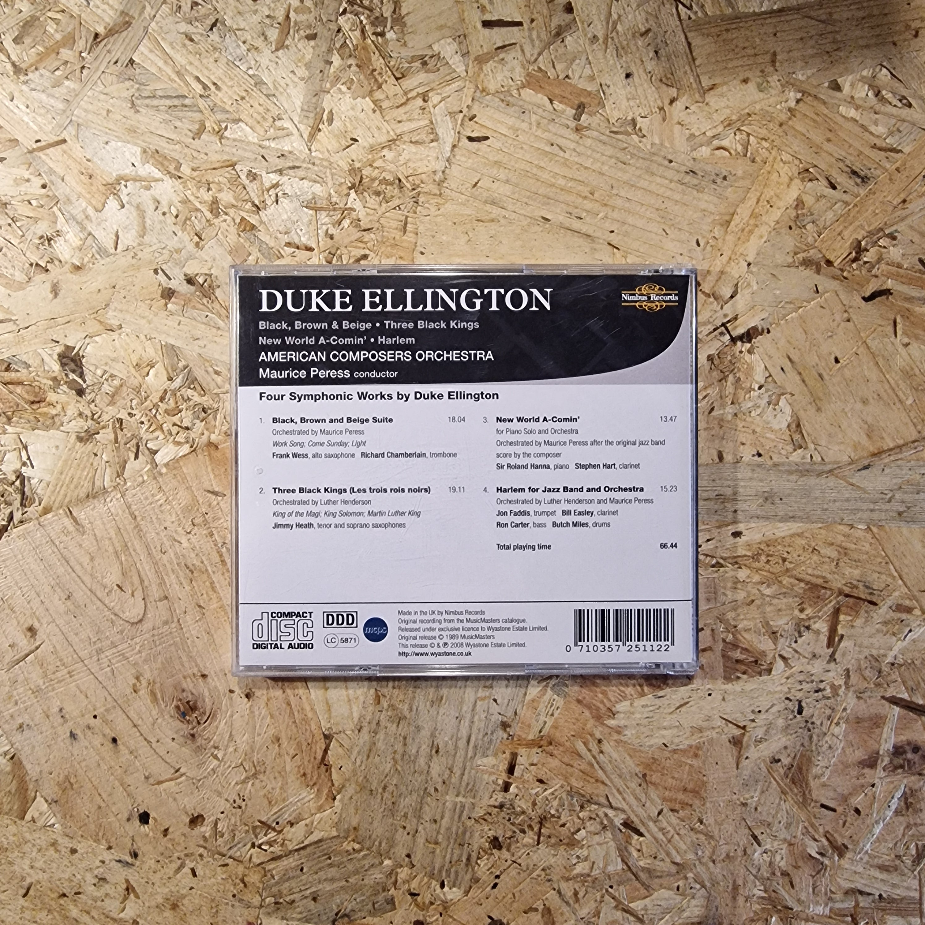 American Composers Orchestra, Maurice Peress – Four Symphonic Works By Duke Ellington