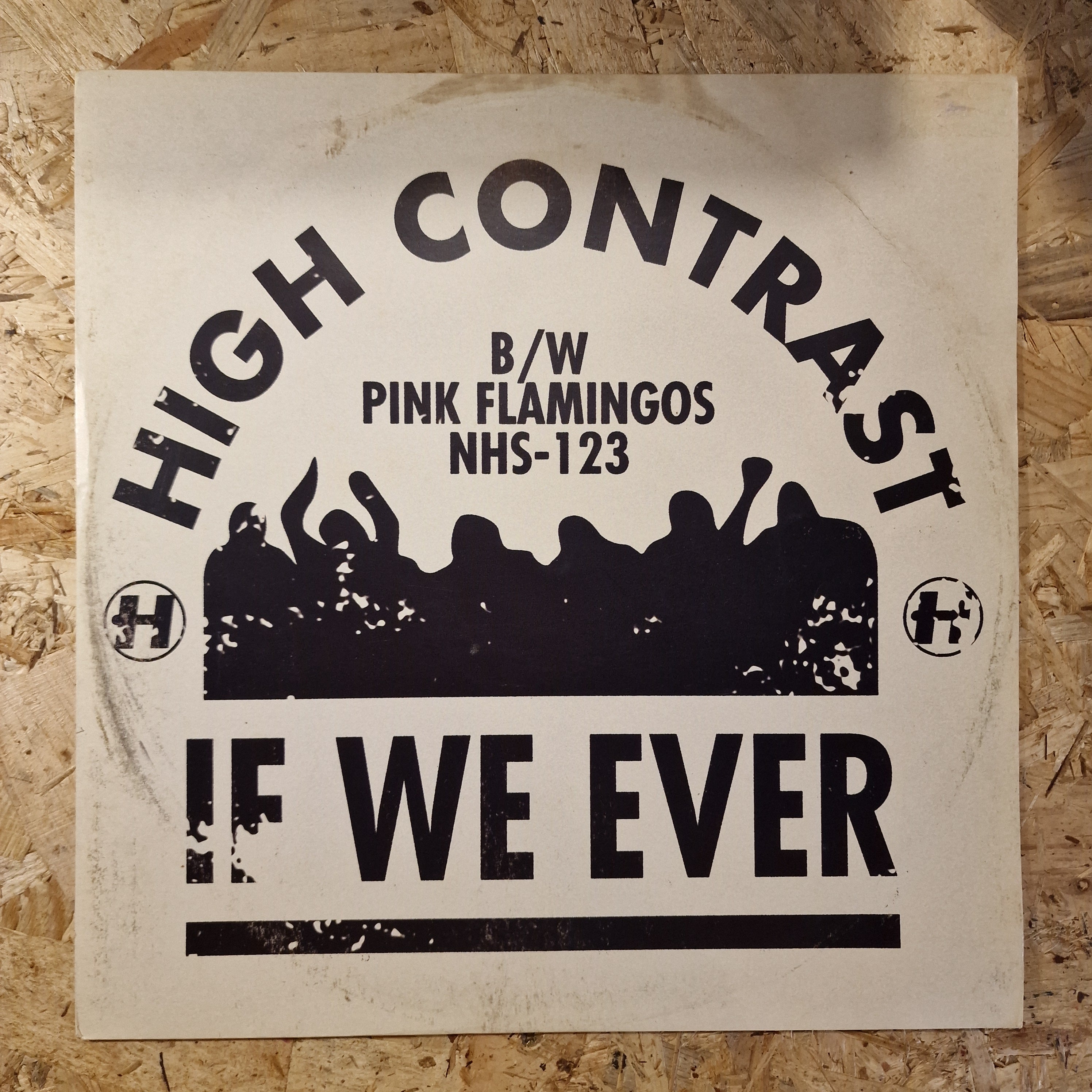 High Contrast – If We Ever b/w Pink Flamingos