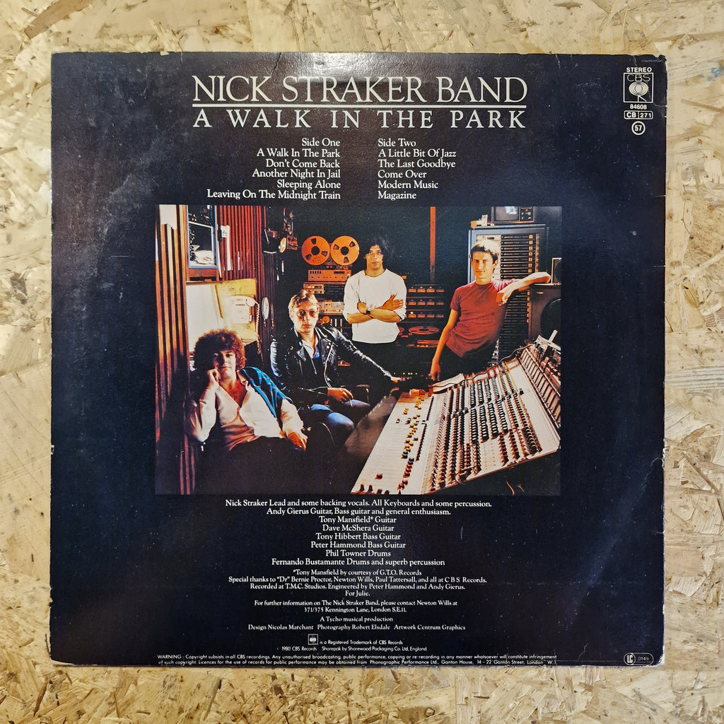 Nick Straker Band – A Walk In The Park