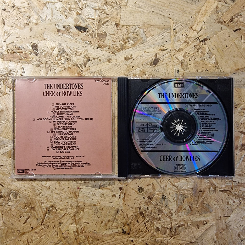 The Undertones ‎– Cher O'Bowlies - The Pick Of The Undertones