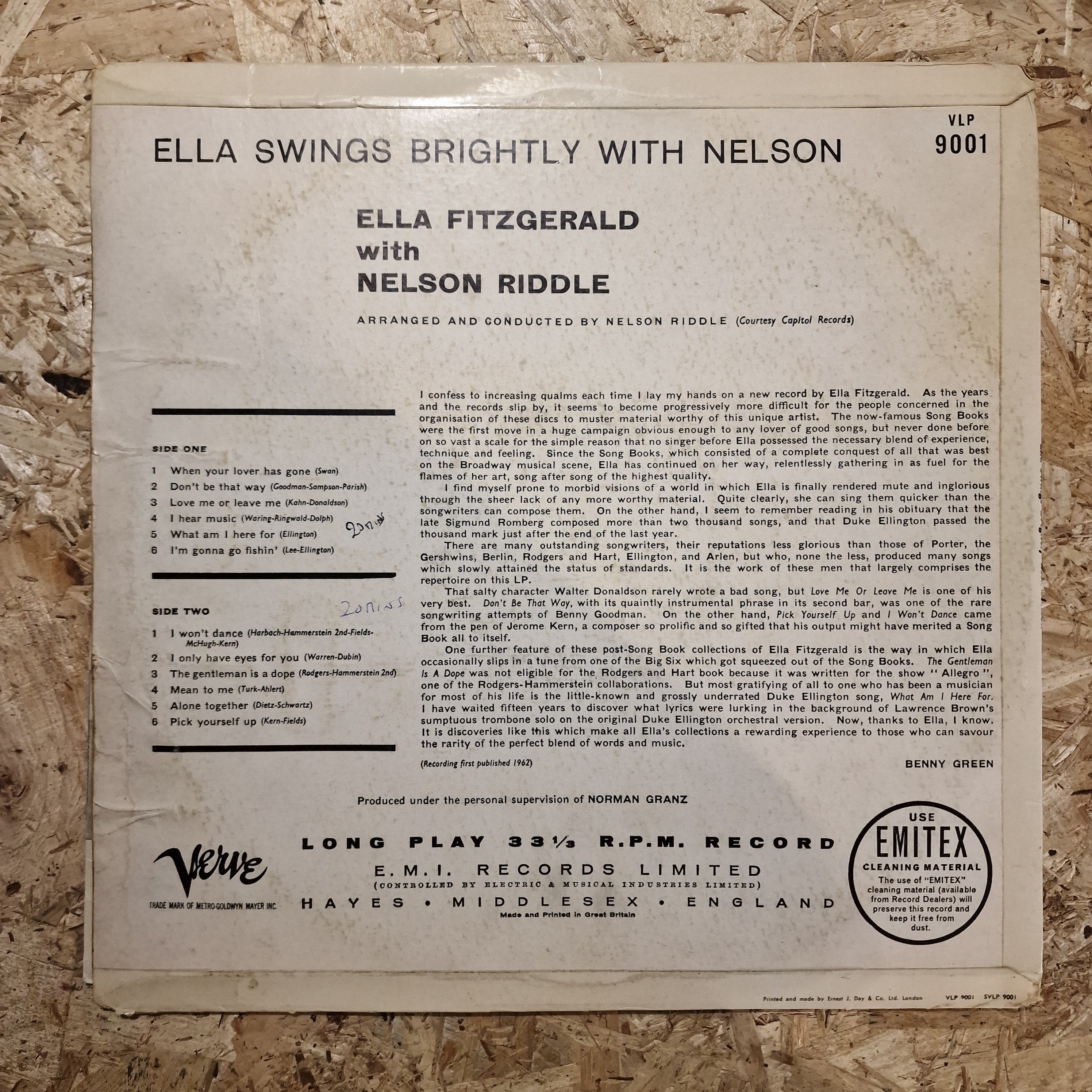 Fitzgerald - Riddle – Ella Swings Brightly With Nelson