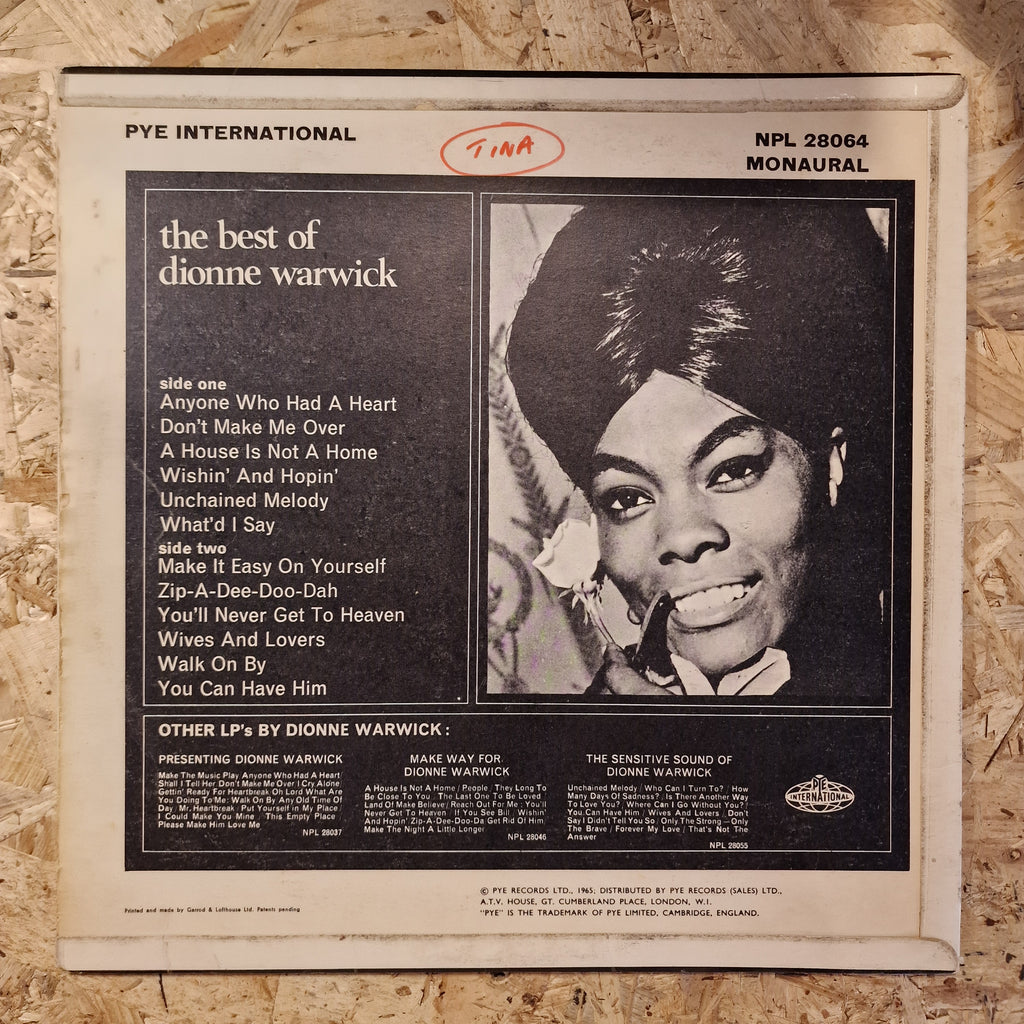 Dionne Warwick – The Best Of Dionne Warwick