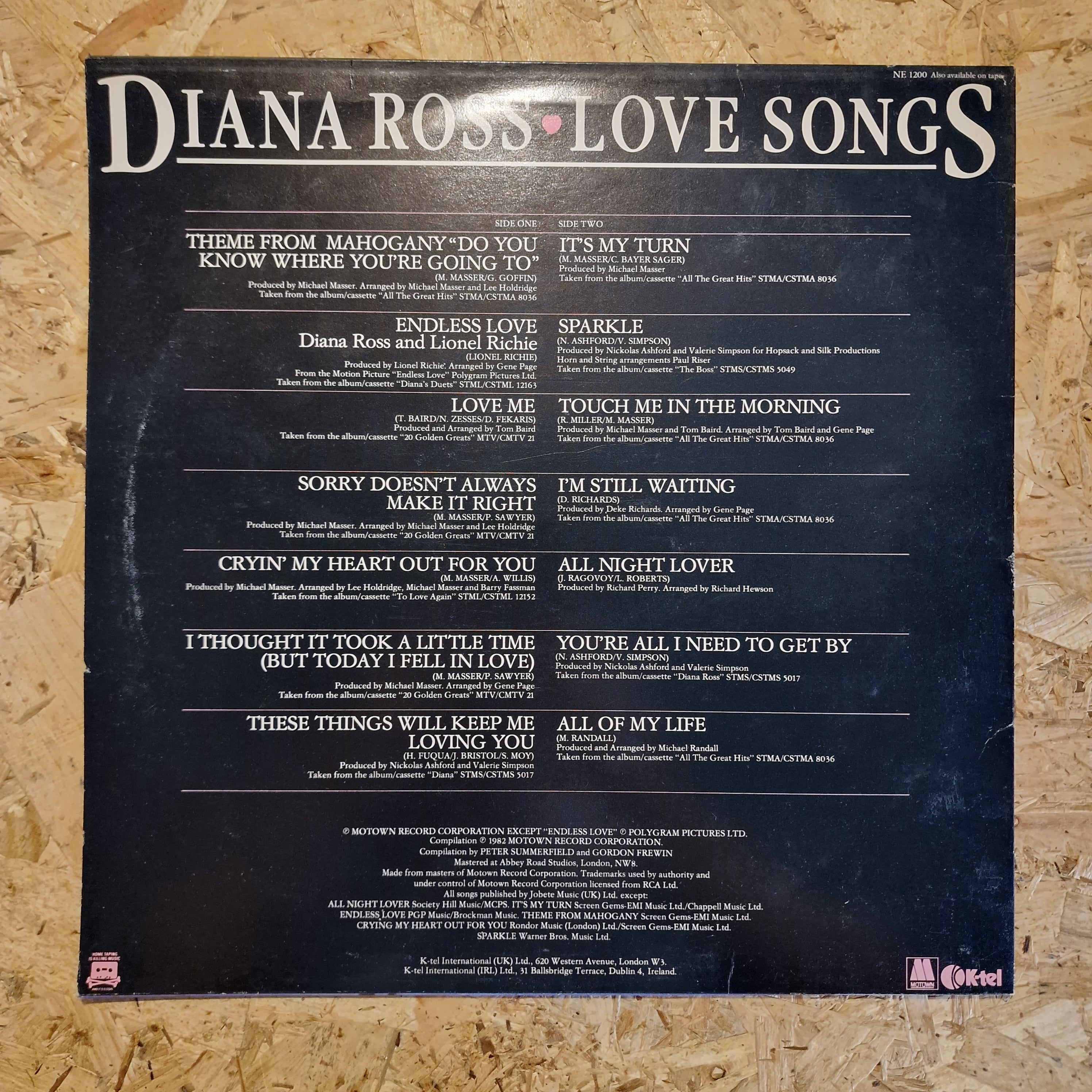 Diana Ross – Love Songs