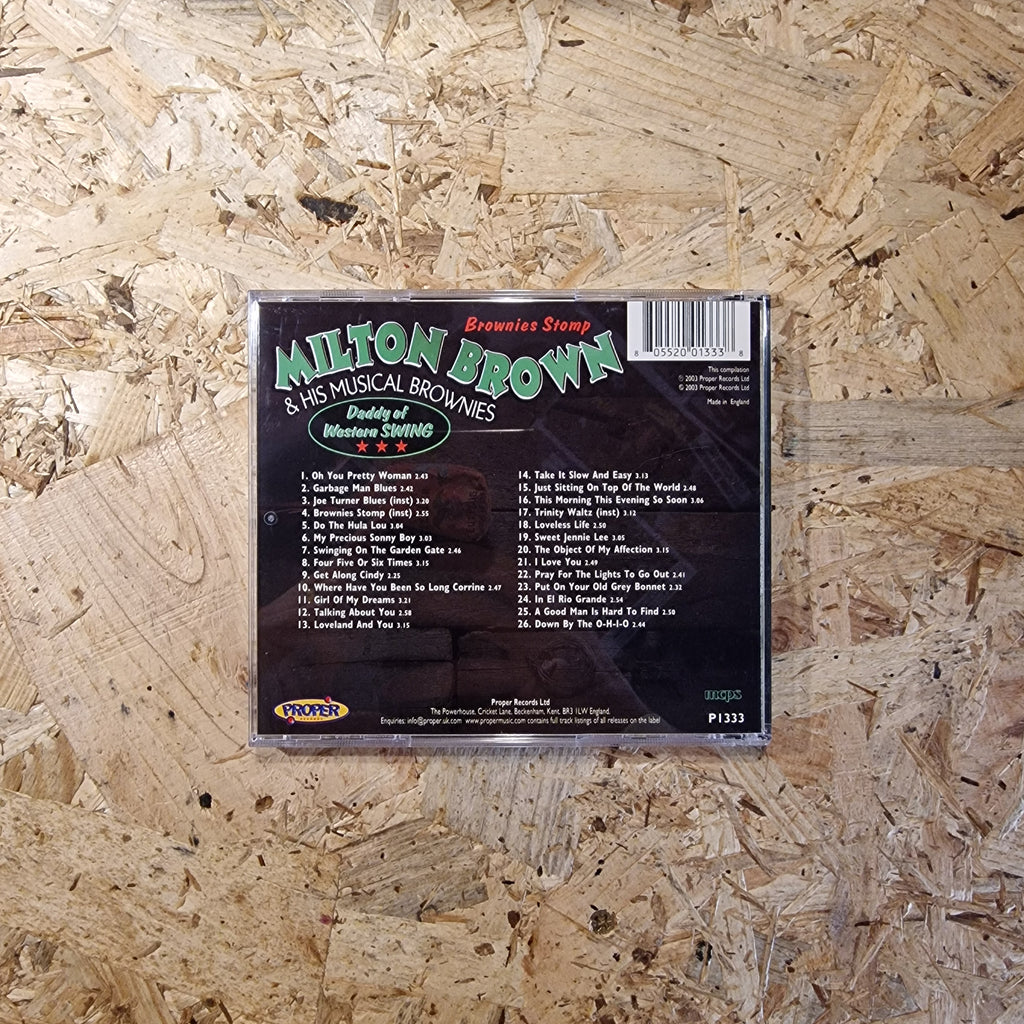 Milton Brown & His Musical Brownies – Daddy Of Western Swing