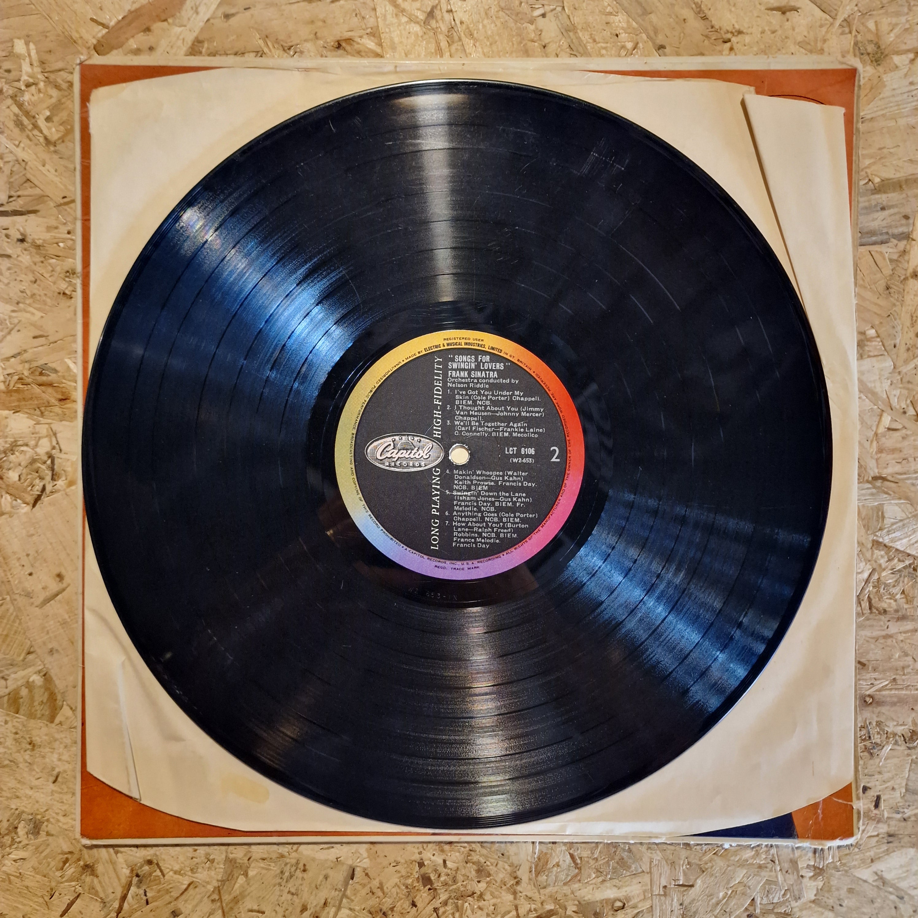 Frank Sinatra – Songs For Swingin' Lovers!