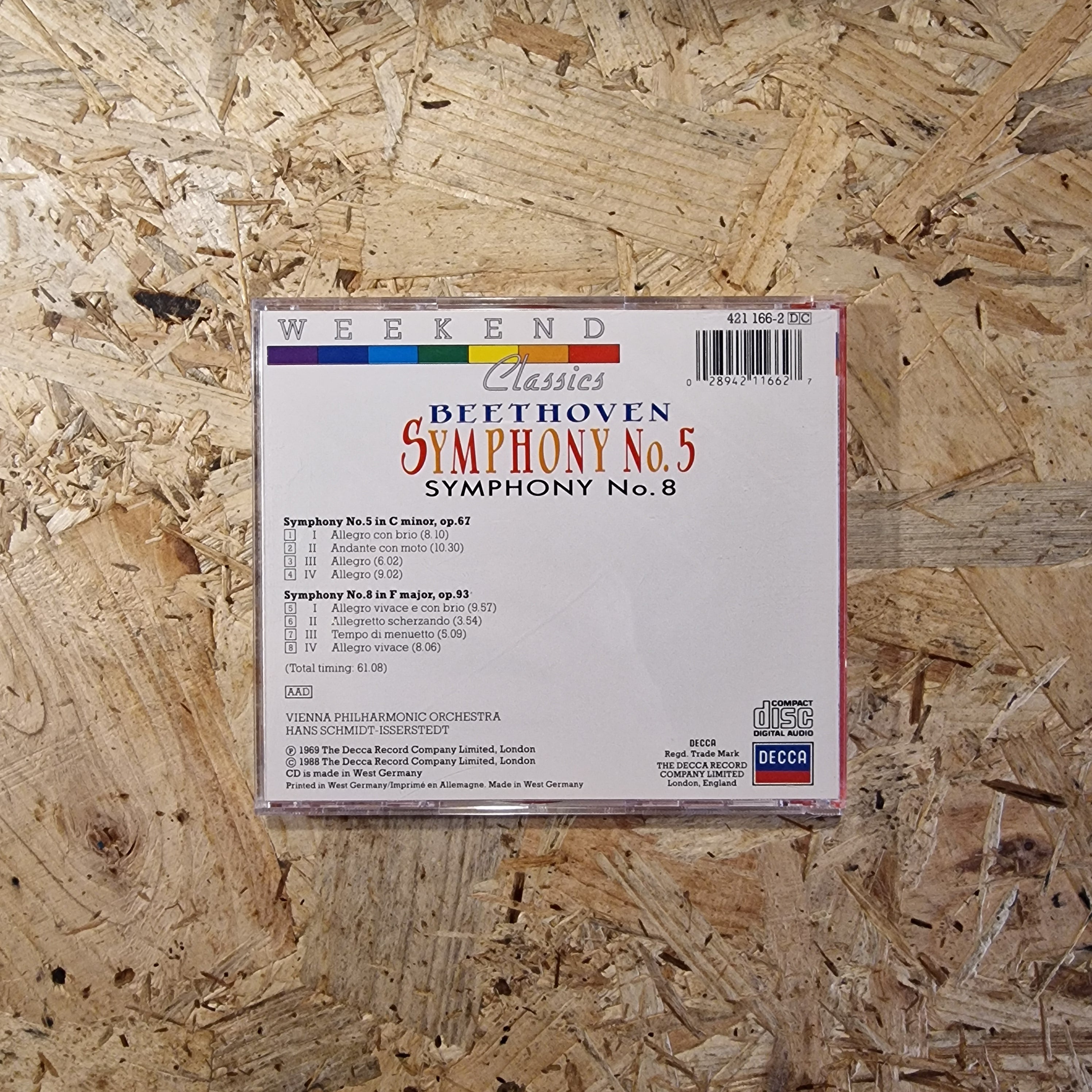Beethoven – Symphonies No. 5 & 8