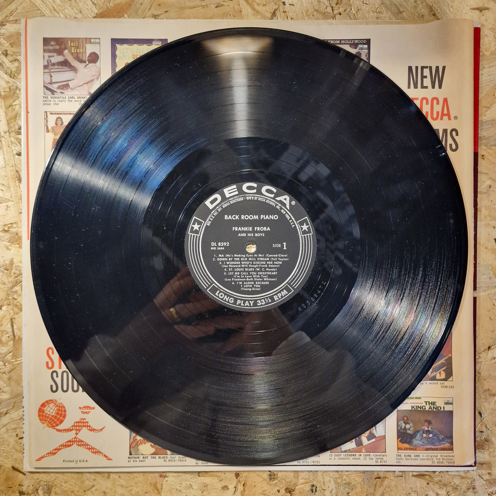 Frankie Froba And His Boys – Back Room Piano