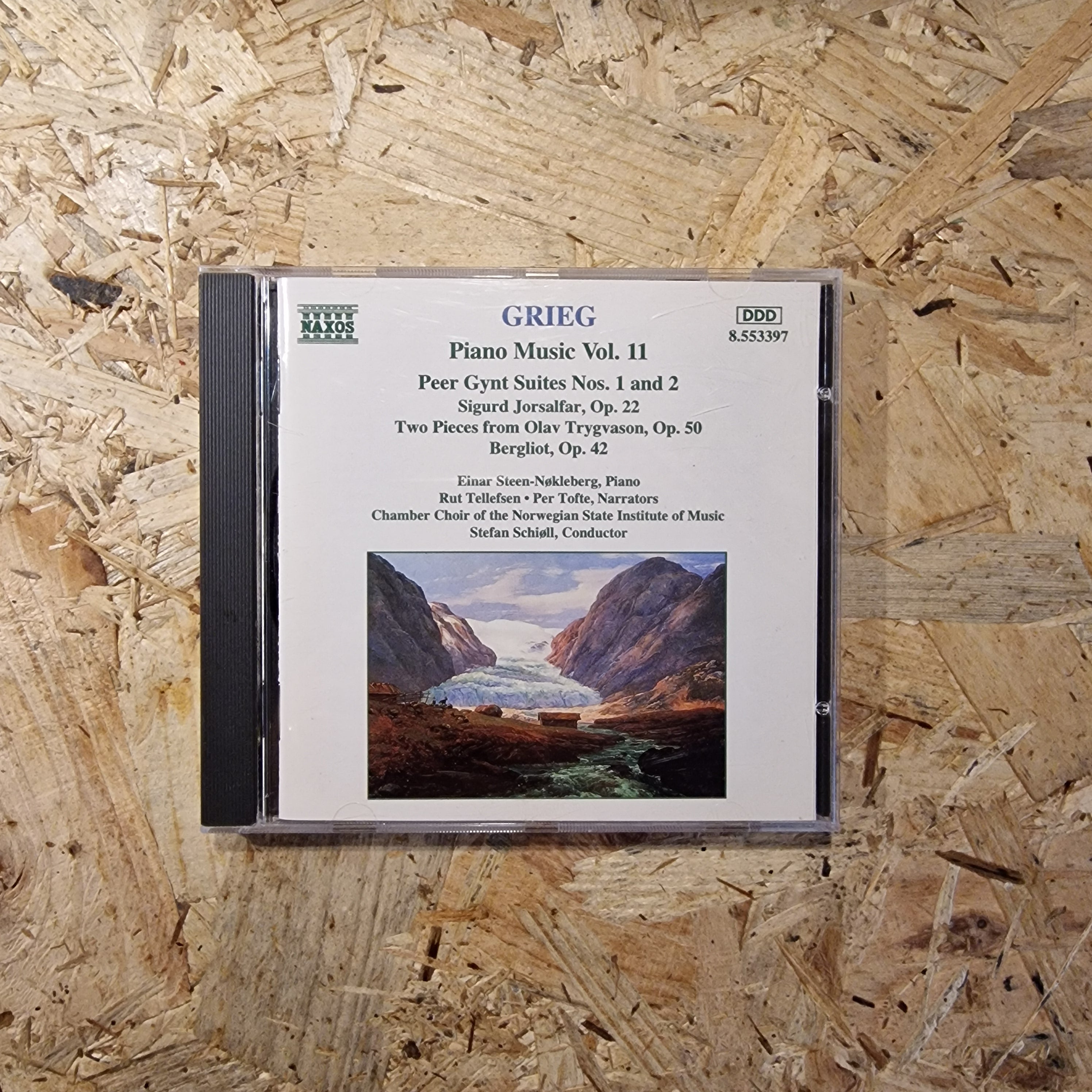 Grieg, Einar Steen-Nøkleberg, Rut Tellefsen, Per Tofte, Chamber Choir Of The Norwegian State Institute Of Music, Stefan Schiøll – Piano Music Vol. 11