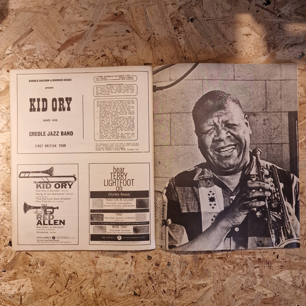 Kid Ory & His Creole Jazz Band - Souvenir Programme (c.1950s)