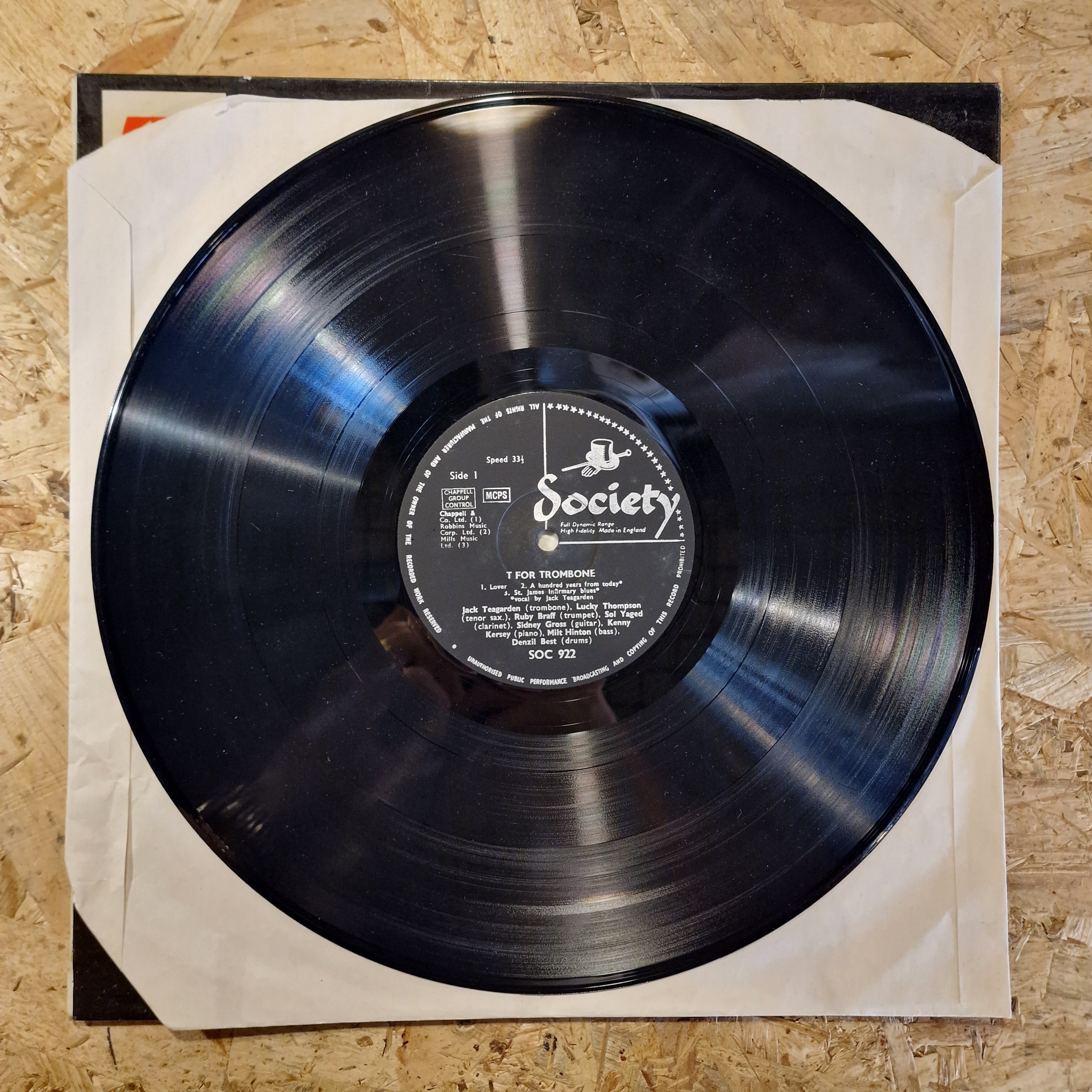 Jack Teagarden – T For Trombone