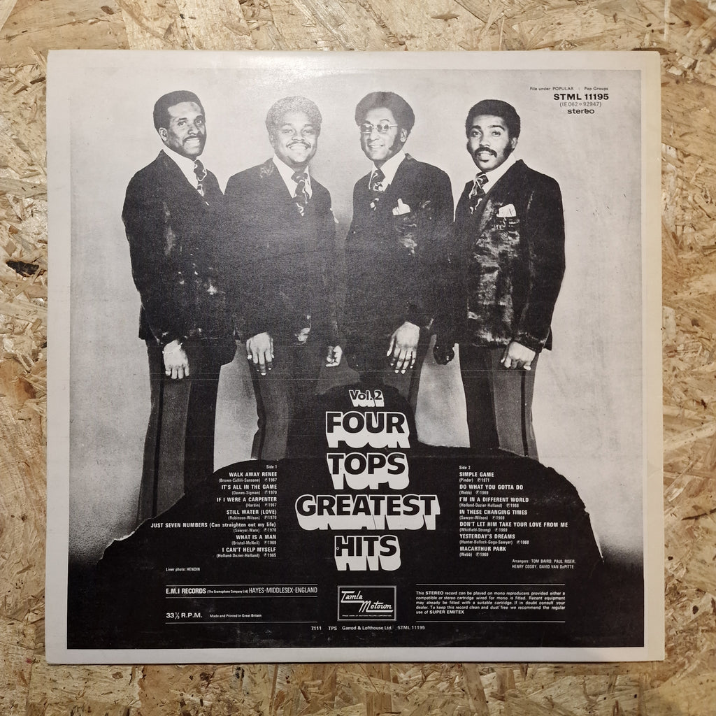 Four Tops – Greatest Hits Vol. 2