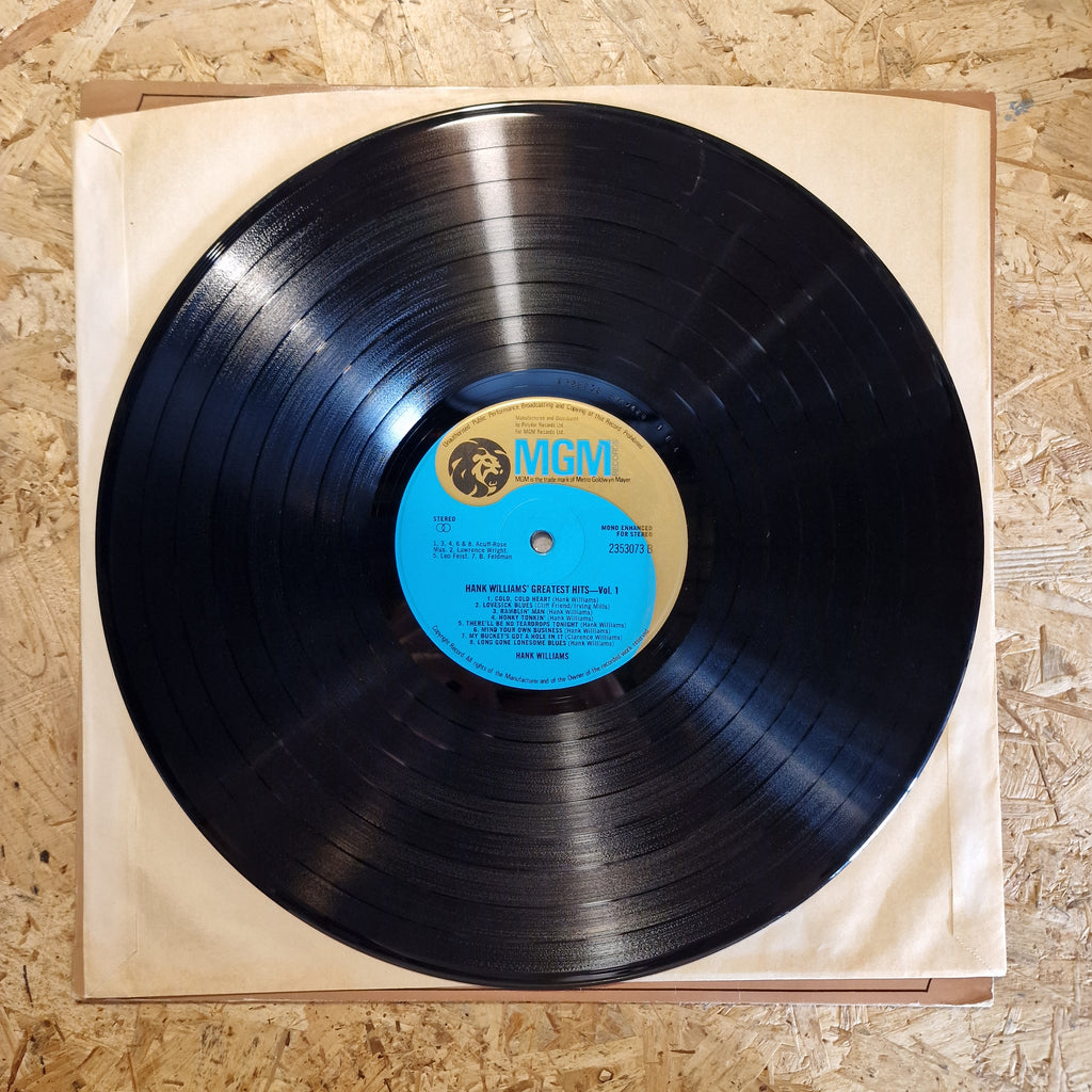 Hank Williams – Greatest Hits Vol.1