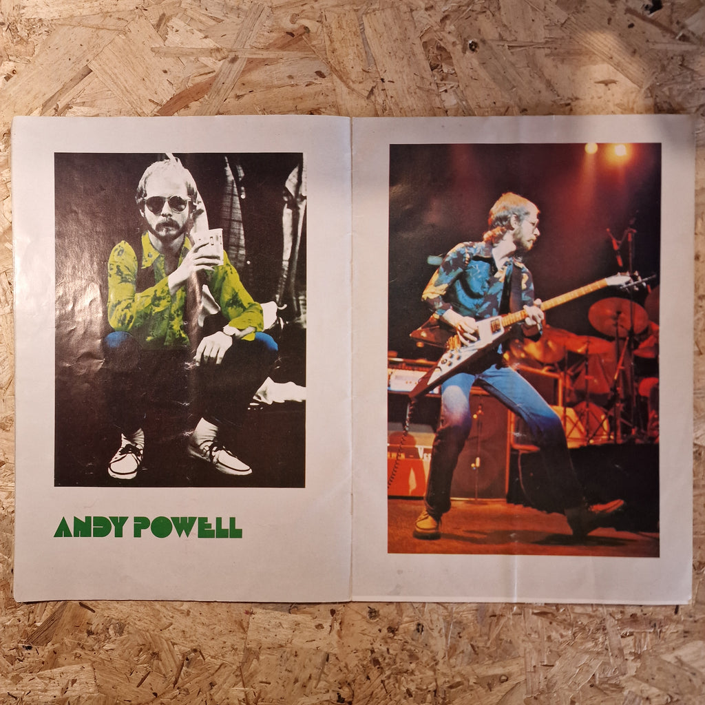 Wishbone Ash - Signed New England Tour Official Programme (1976)