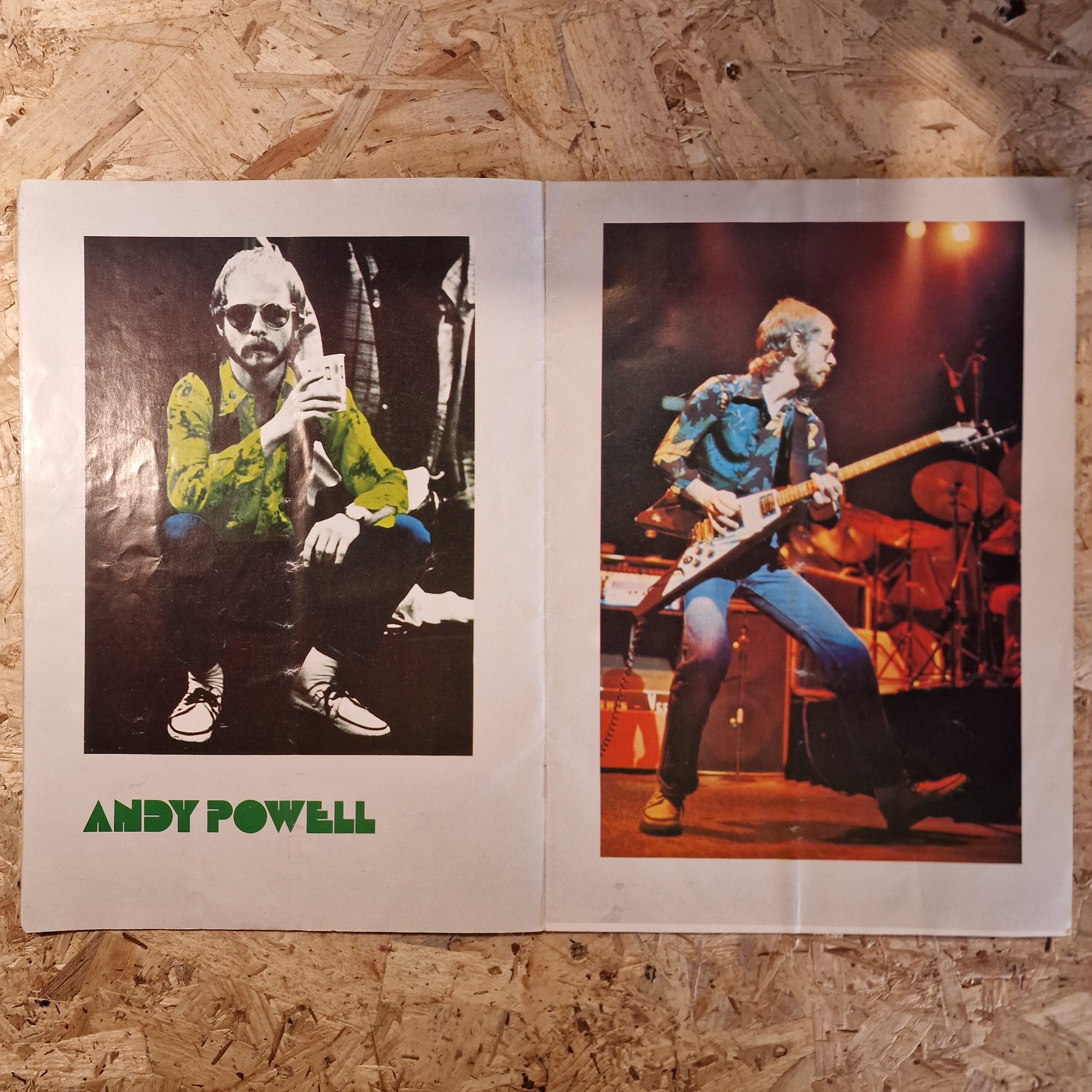 Wishbone Ash - Signed New England Tour Official Programme (1976)