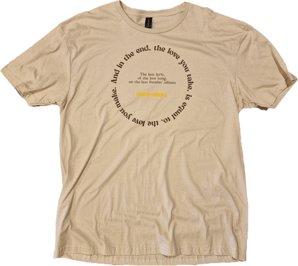 Beatles Last Lyric Tee