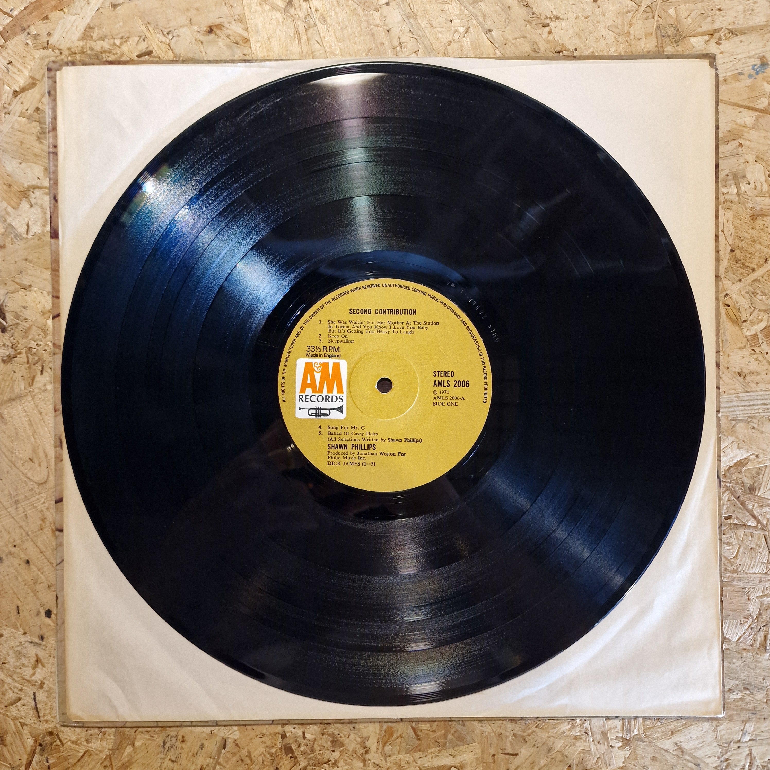 Shawn Phillips ‎– Second Contribution