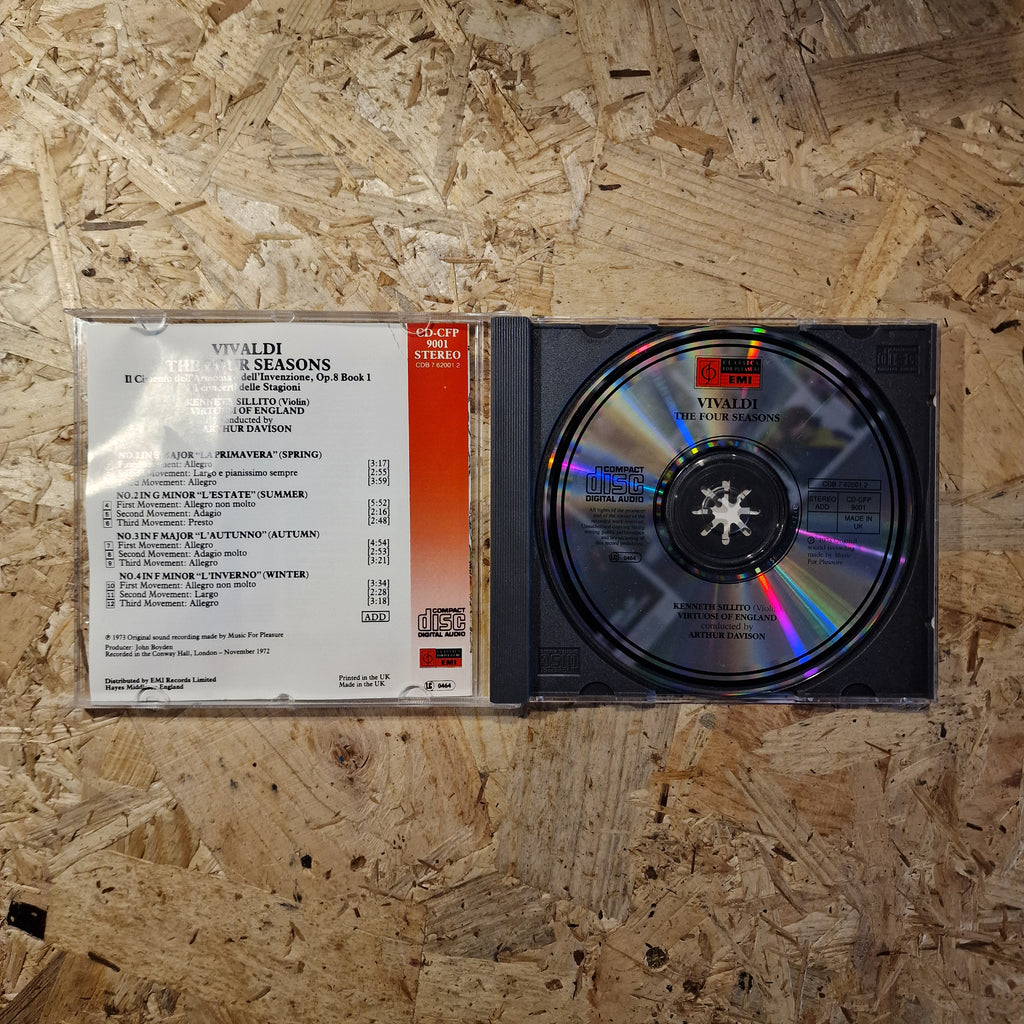Vivaldi, Kenneth Sillito, The Virtuosi Of England, Arthur Davison – The Four Seasons