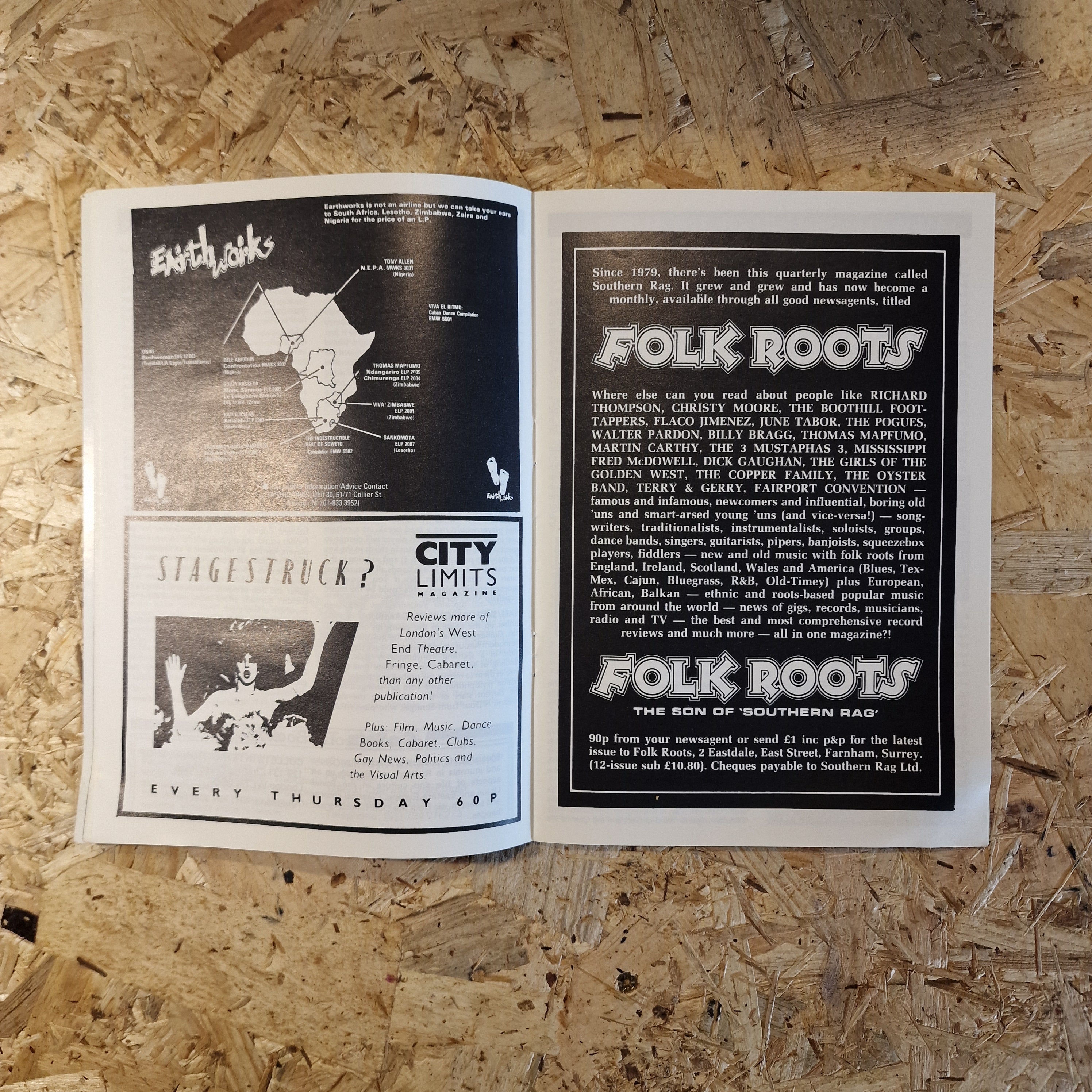WOMAD - 1985 Festival Programme