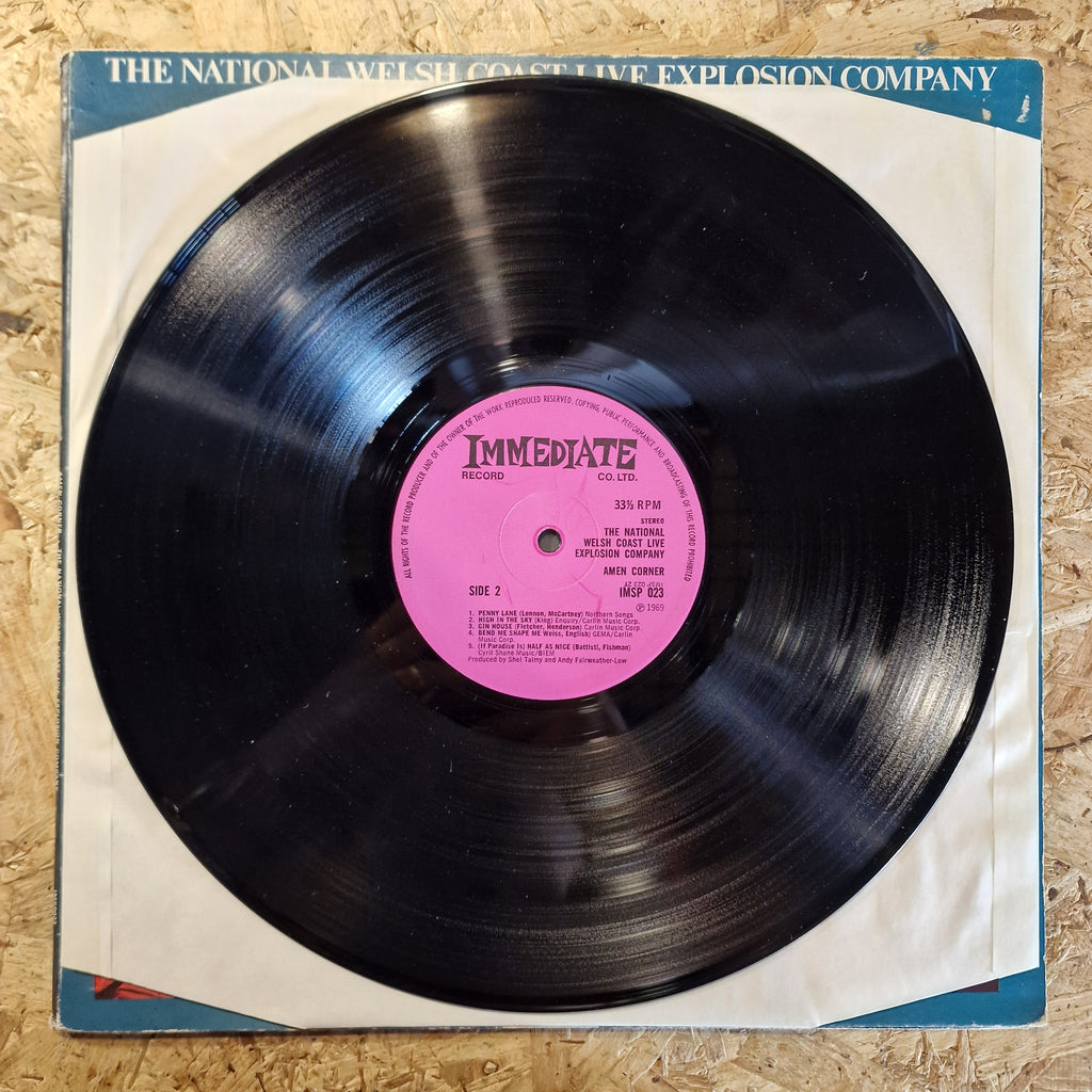 Amen Corner ‎– The National Welsh Coast Live Explosion Company