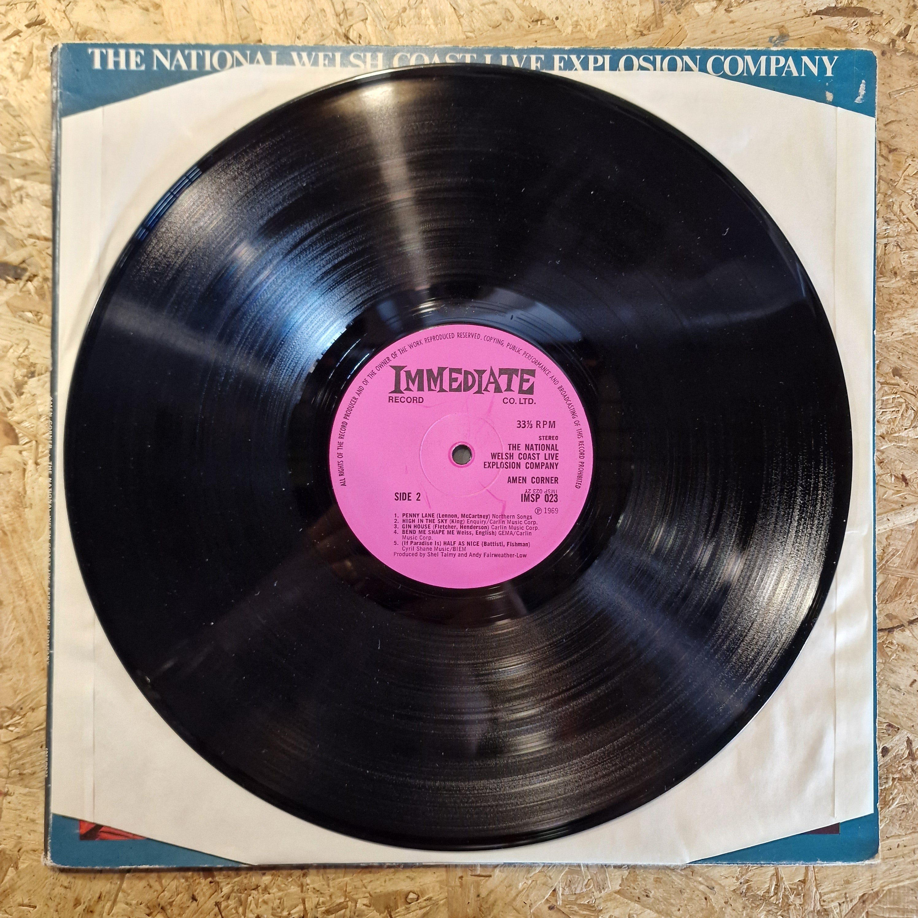 Amen Corner ‎– The National Welsh Coast Live Explosion Company