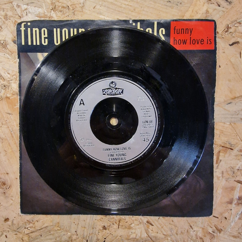 Fine Young Cannibals ‎– Funny How Love Is 7" Single 1986 UK Press