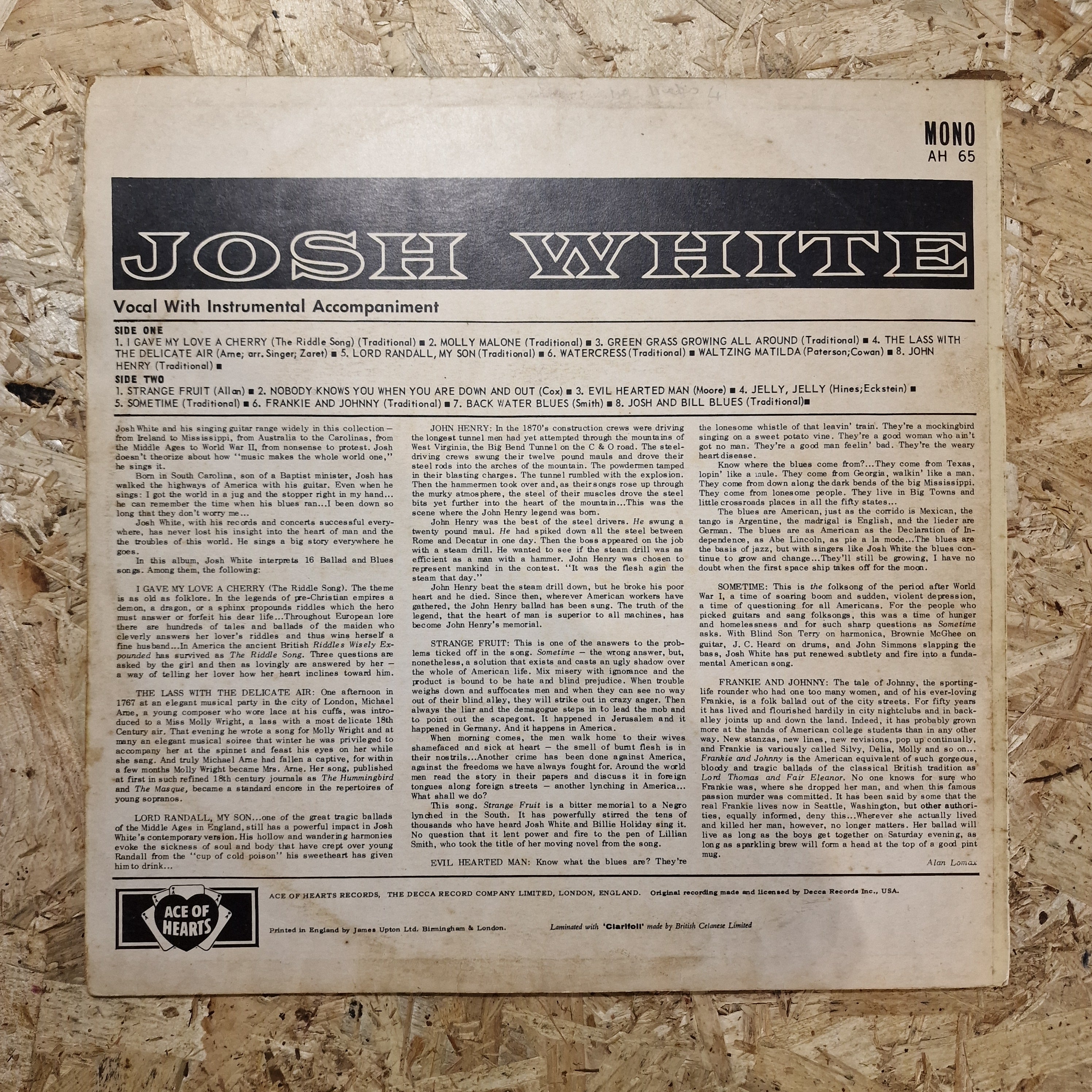 Josh White – Josh White