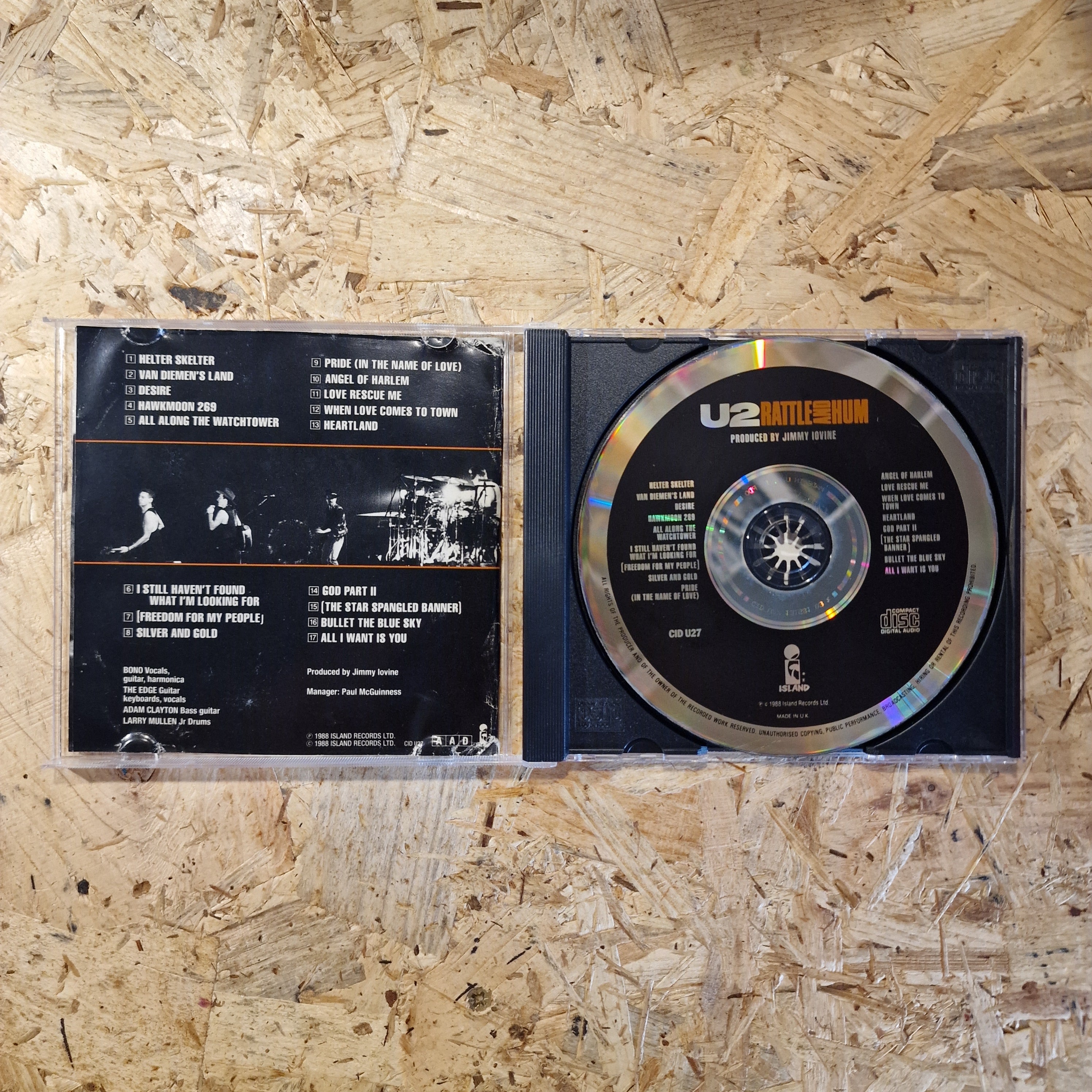 U2 – Rattle And Hum