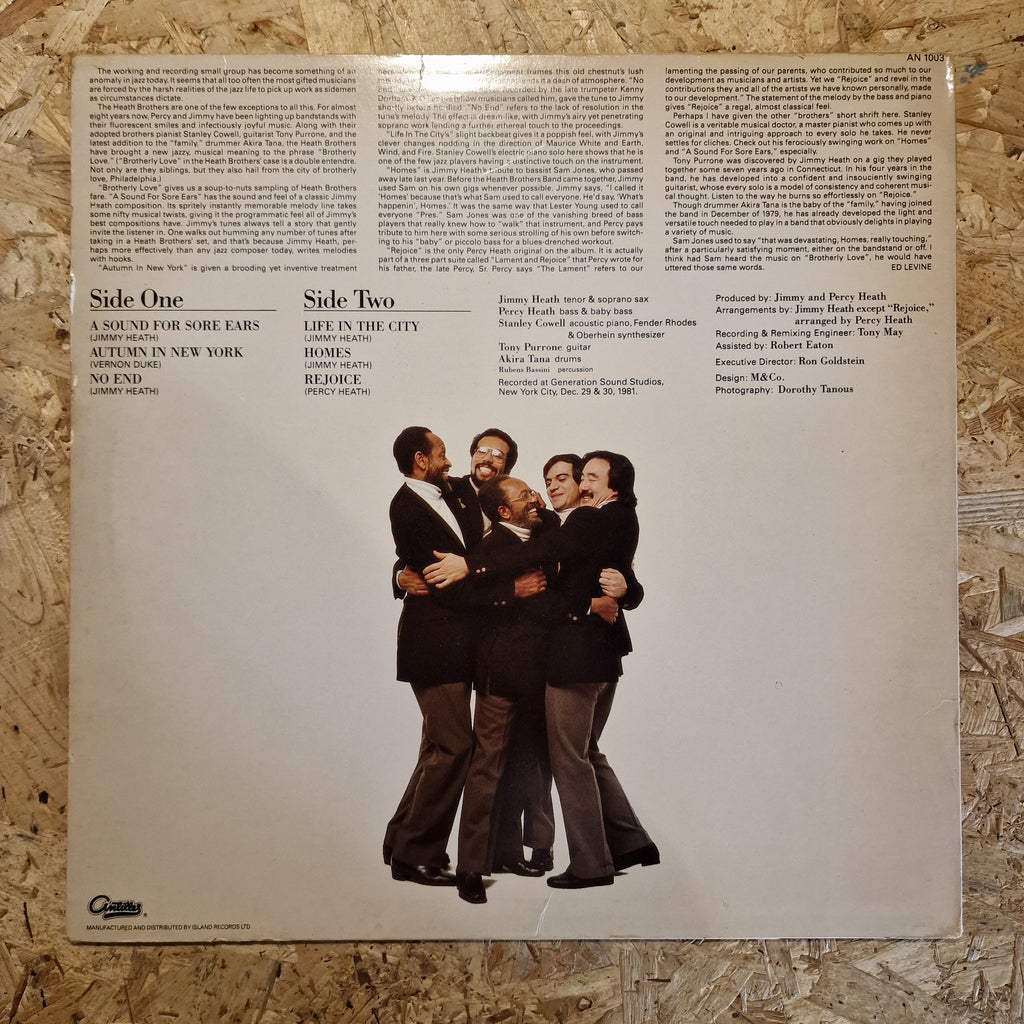 The Heath Brothers – Brotherly Love