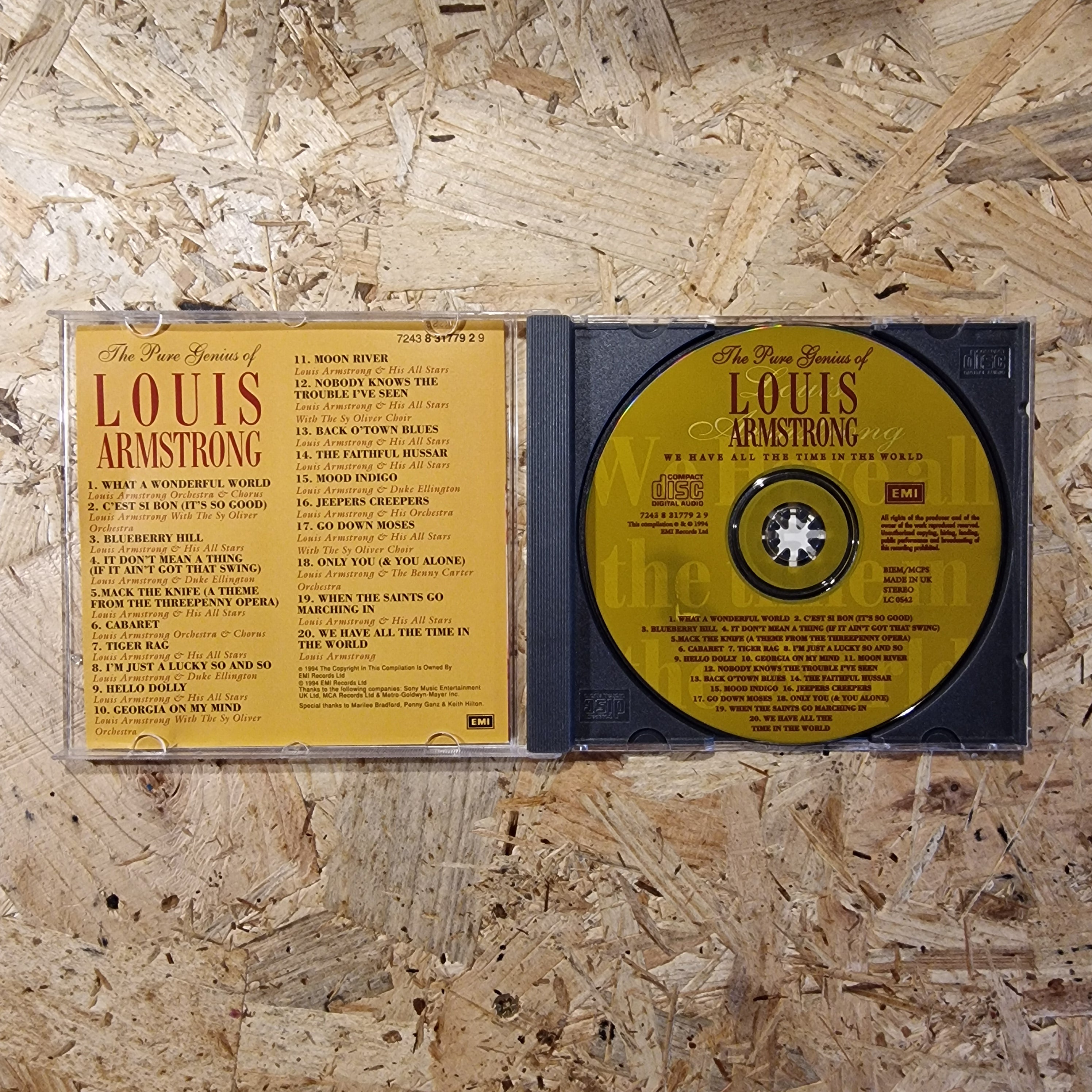Louis Armstrong – The Pure Genius Of Louis Armstrong: We Have All The Time In The World