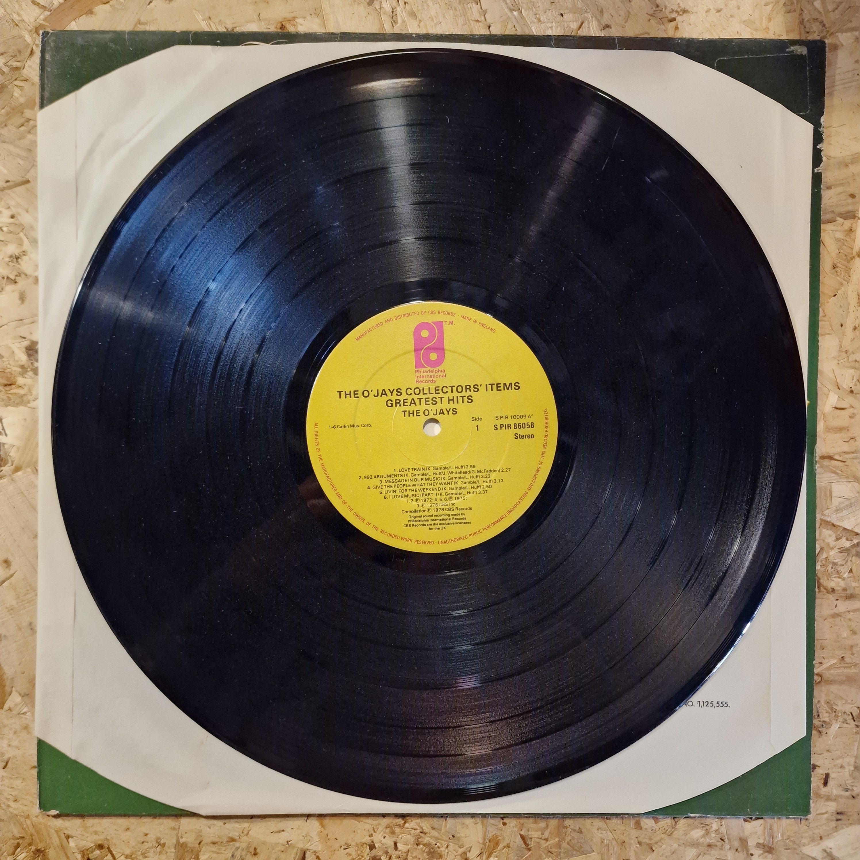 The O'Jays ‎– Collectors' Items - Greatest Hits